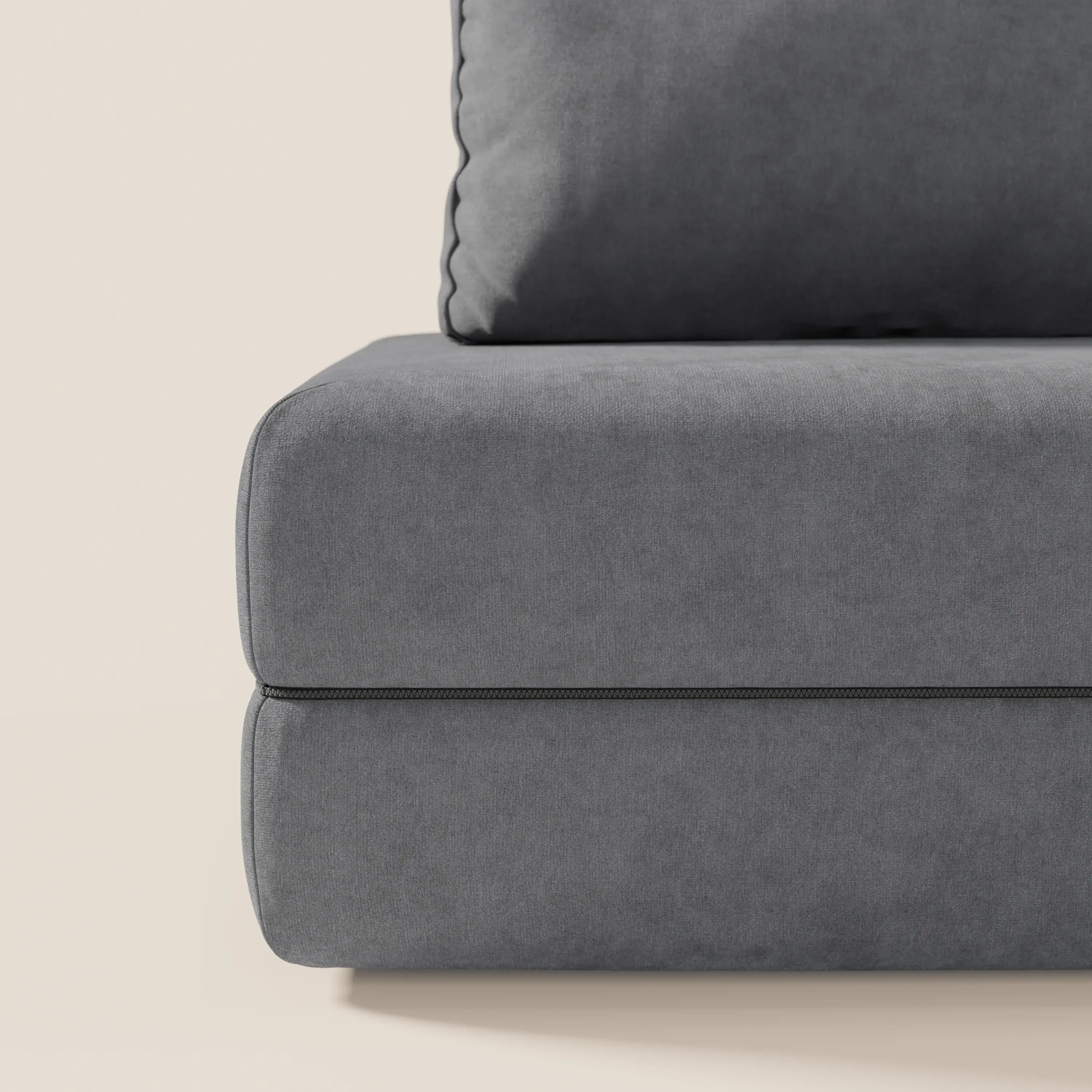 Rift Canapé-lit double à 2 et 3 places avec dossiers amovibles - matelas de 22 cm d'épaisseur en mousse à mémoire de forme T31 - Image 21