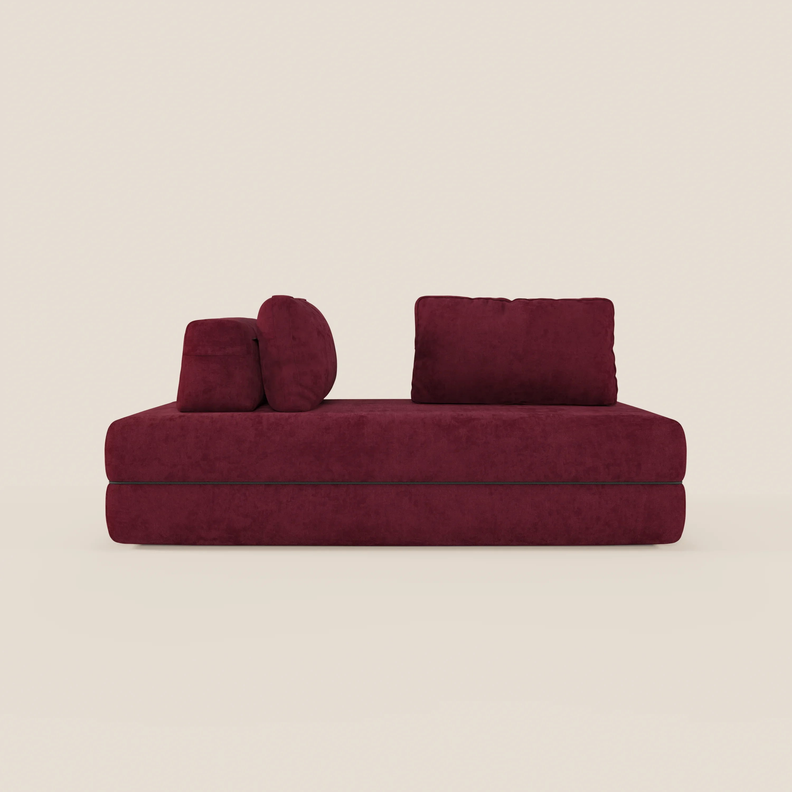 Rift Canapé-lit double à 2 et 3 places avec dossiers amovibles - matelas de 22 cm d'épaisseur en mousse à mémoire de forme T31 - Image 217