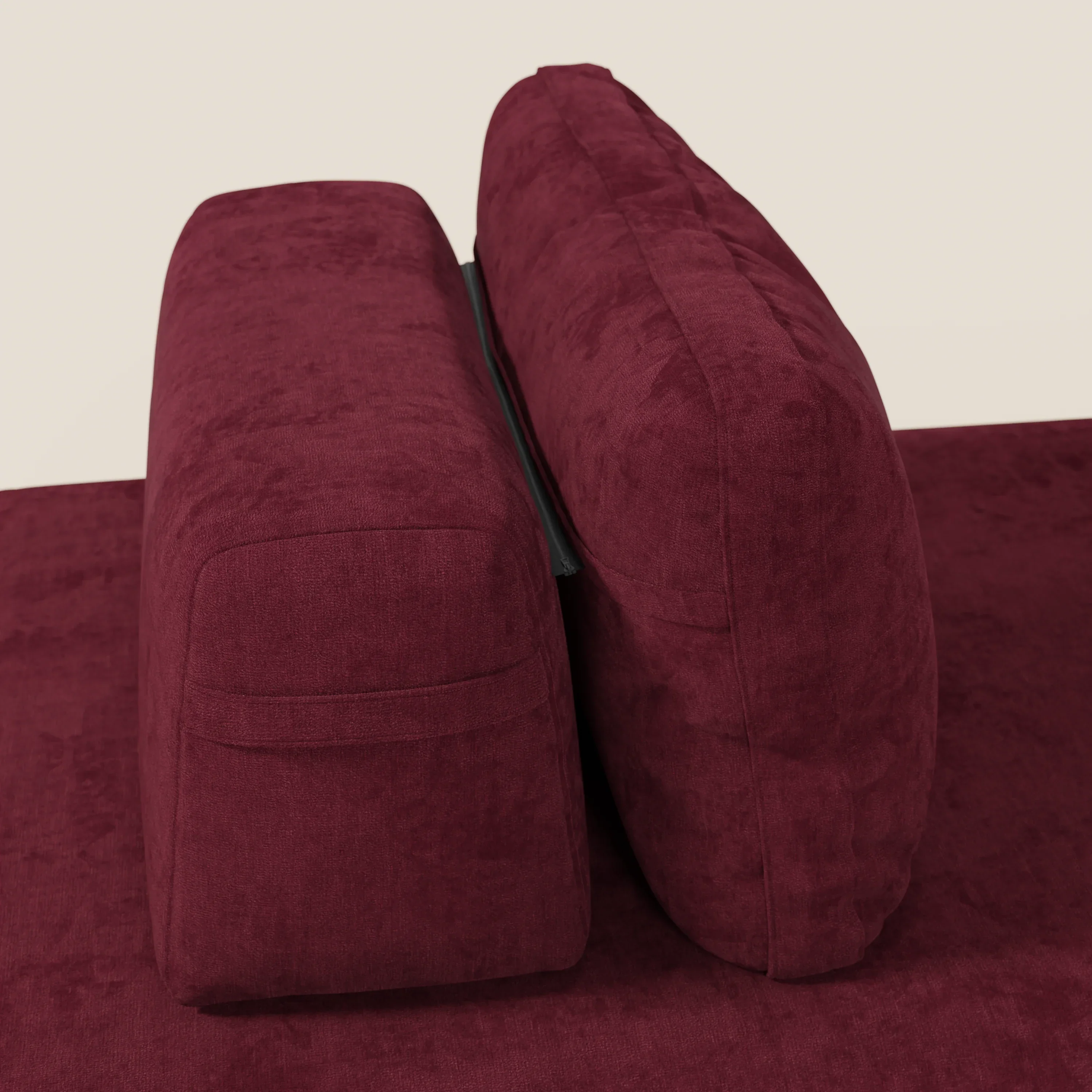 Rift Canapé-lit double à 2 et 3 places avec dossiers amovibles - matelas de 22 cm d'épaisseur en mousse à mémoire de forme T31 - Image 219