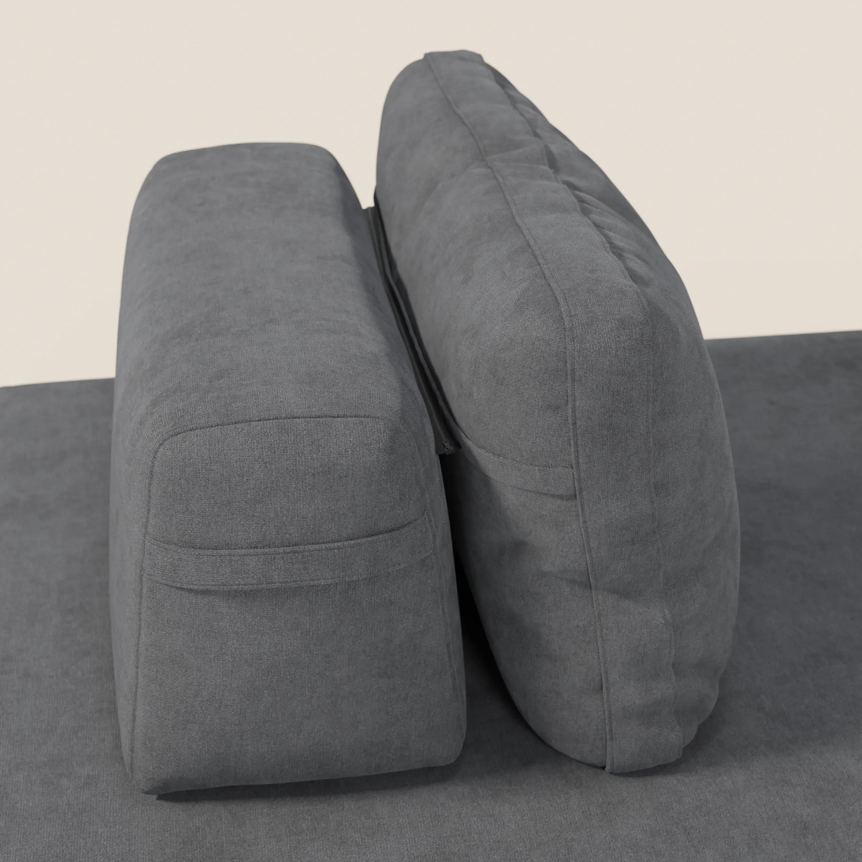 Rift Canapé-lit double à 2 et 3 places avec dossiers amovibles - matelas de 22 cm d'épaisseur en mousse à mémoire de forme T31 - Image 24