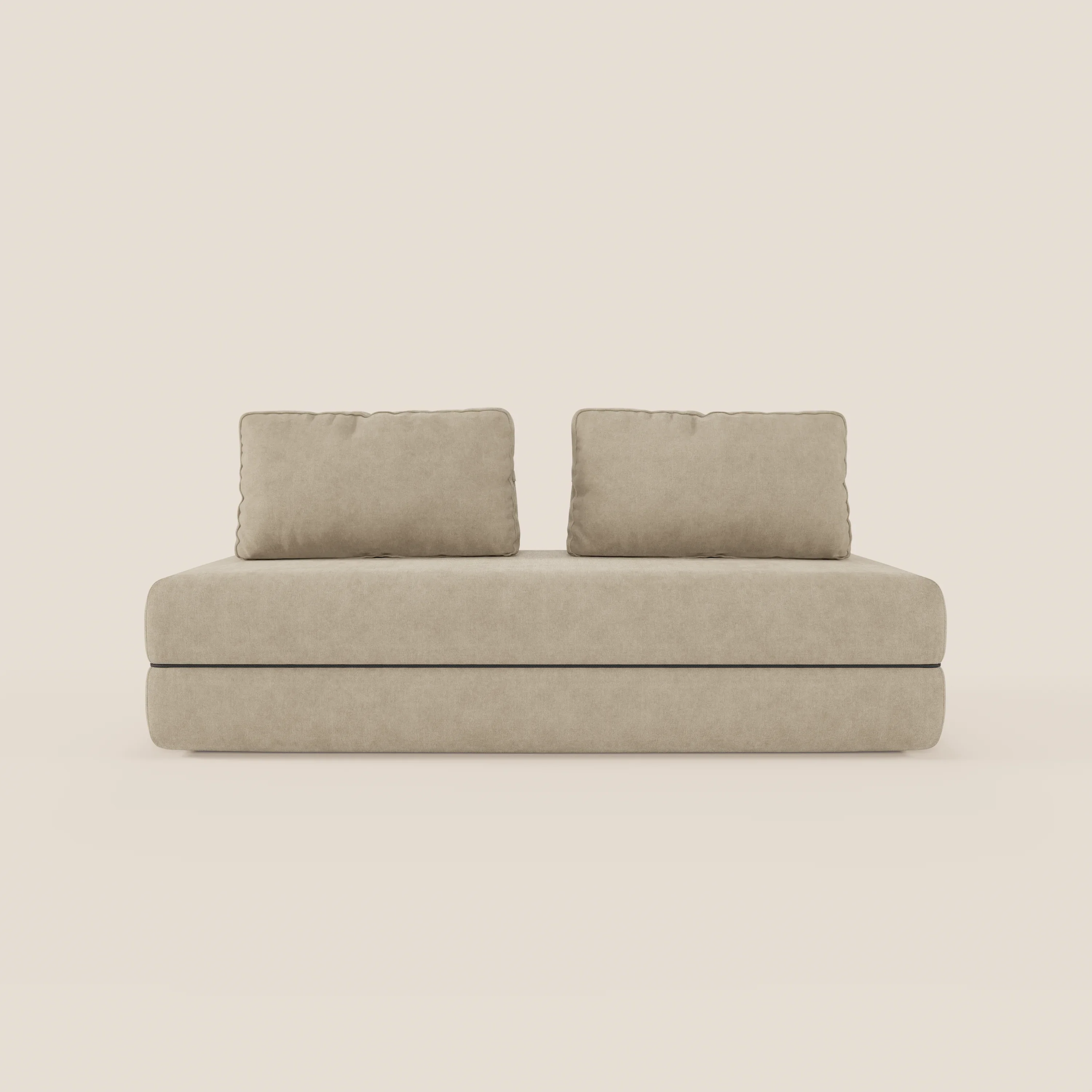 Rift Canapé-lit double à 2 et 3 places avec dossiers amovibles - matelas de 22 cm d'épaisseur en mousse à mémoire de forme T31 - Image 33