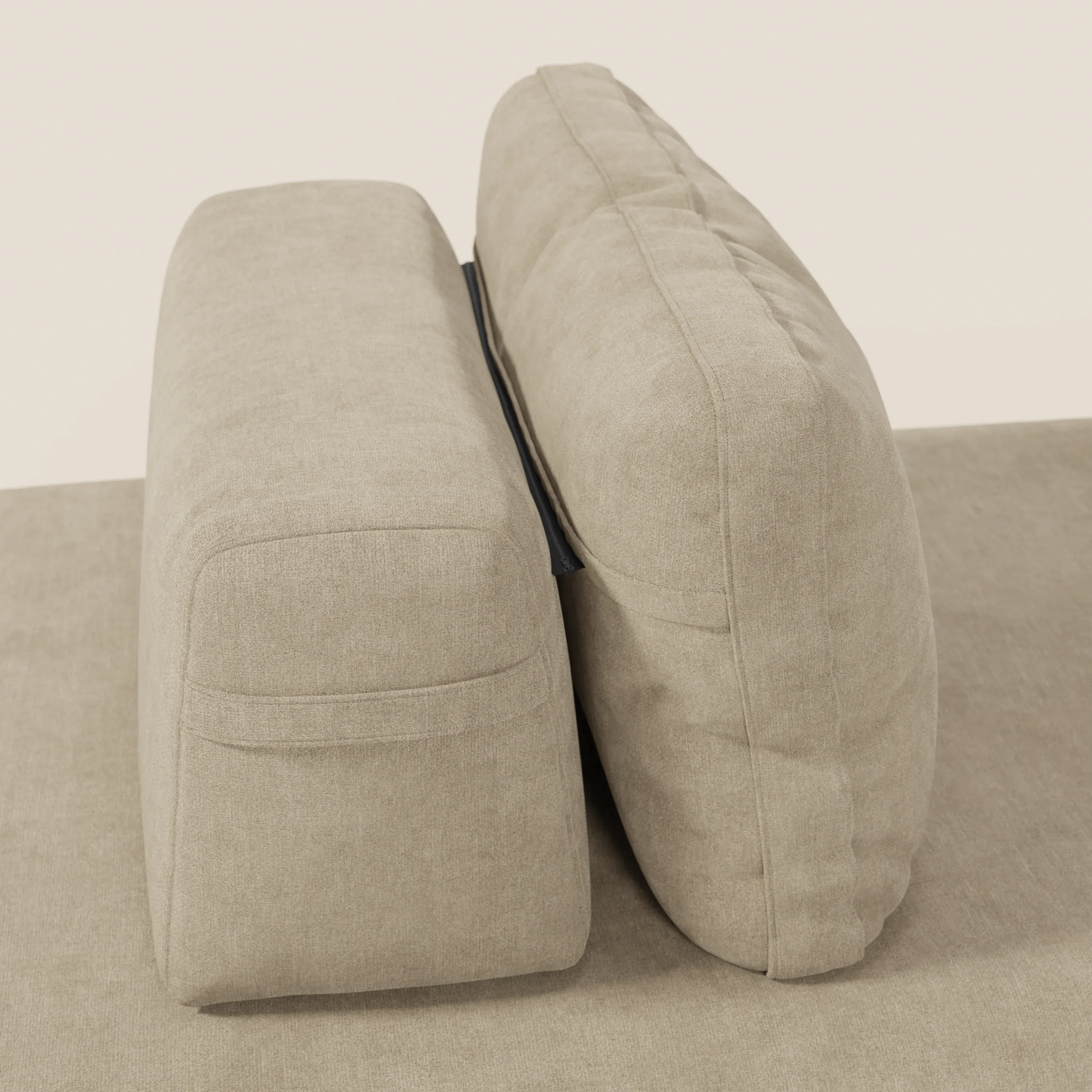 Rift Canapé-lit double à 2 et 3 places avec dossiers amovibles - matelas de 22 cm d'épaisseur en mousse à mémoire de forme T31 - Image 39