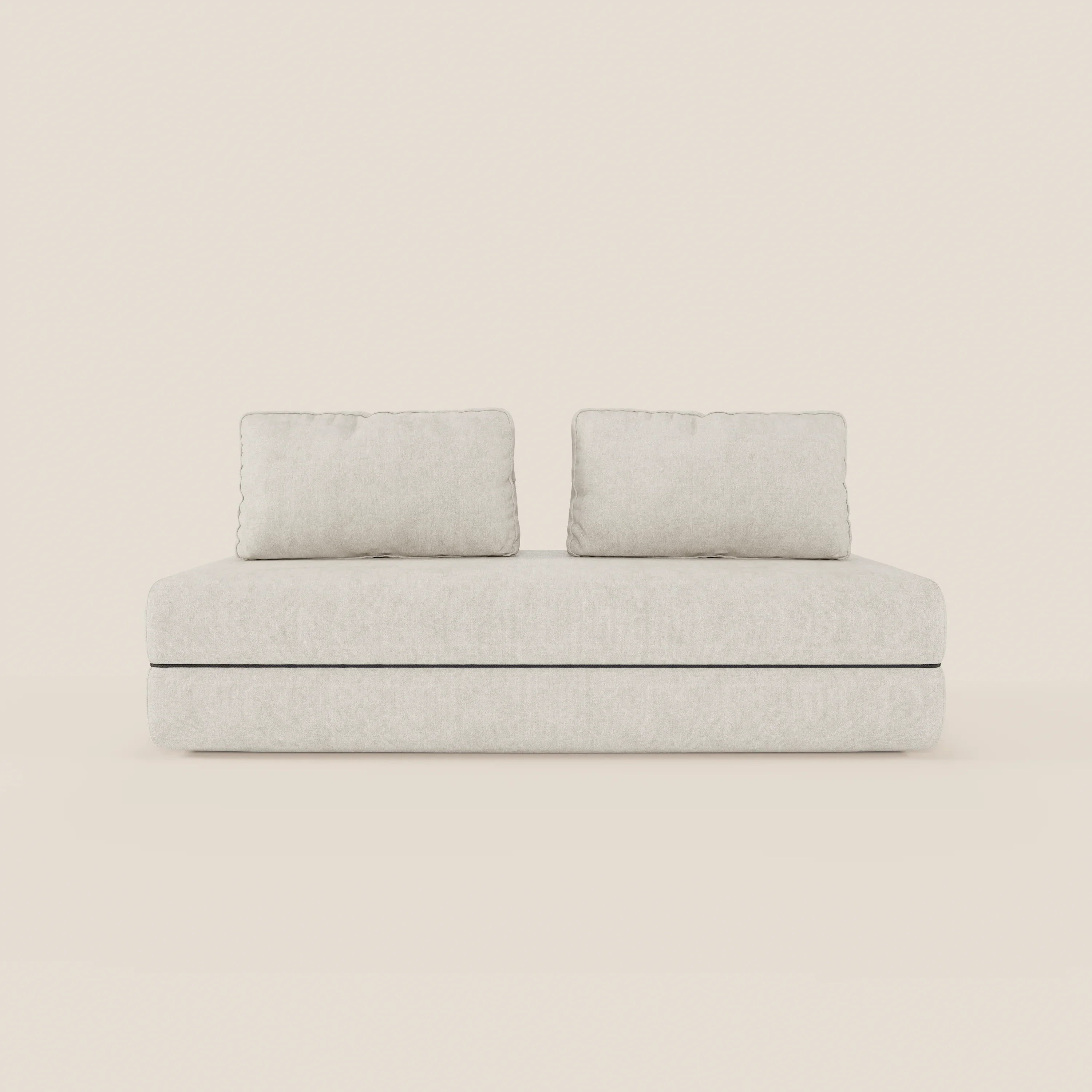 Rift Canapé-lit double à 2 et 3 places avec dossiers amovibles - matelas de 22 cm d'épaisseur en mousse à mémoire de forme T31 - Image 48