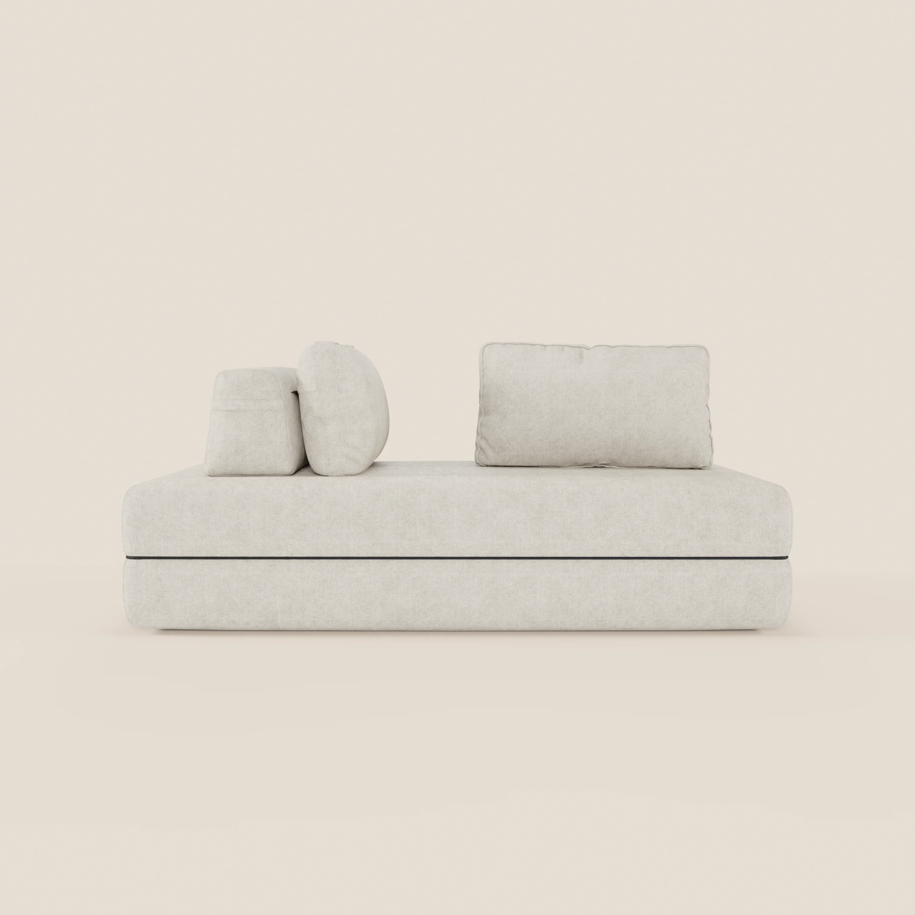 Rift Canapé-lit double à 2 et 3 places avec dossiers amovibles - matelas de 22 cm d'épaisseur en mousse à mémoire de forme T31 - Image 52