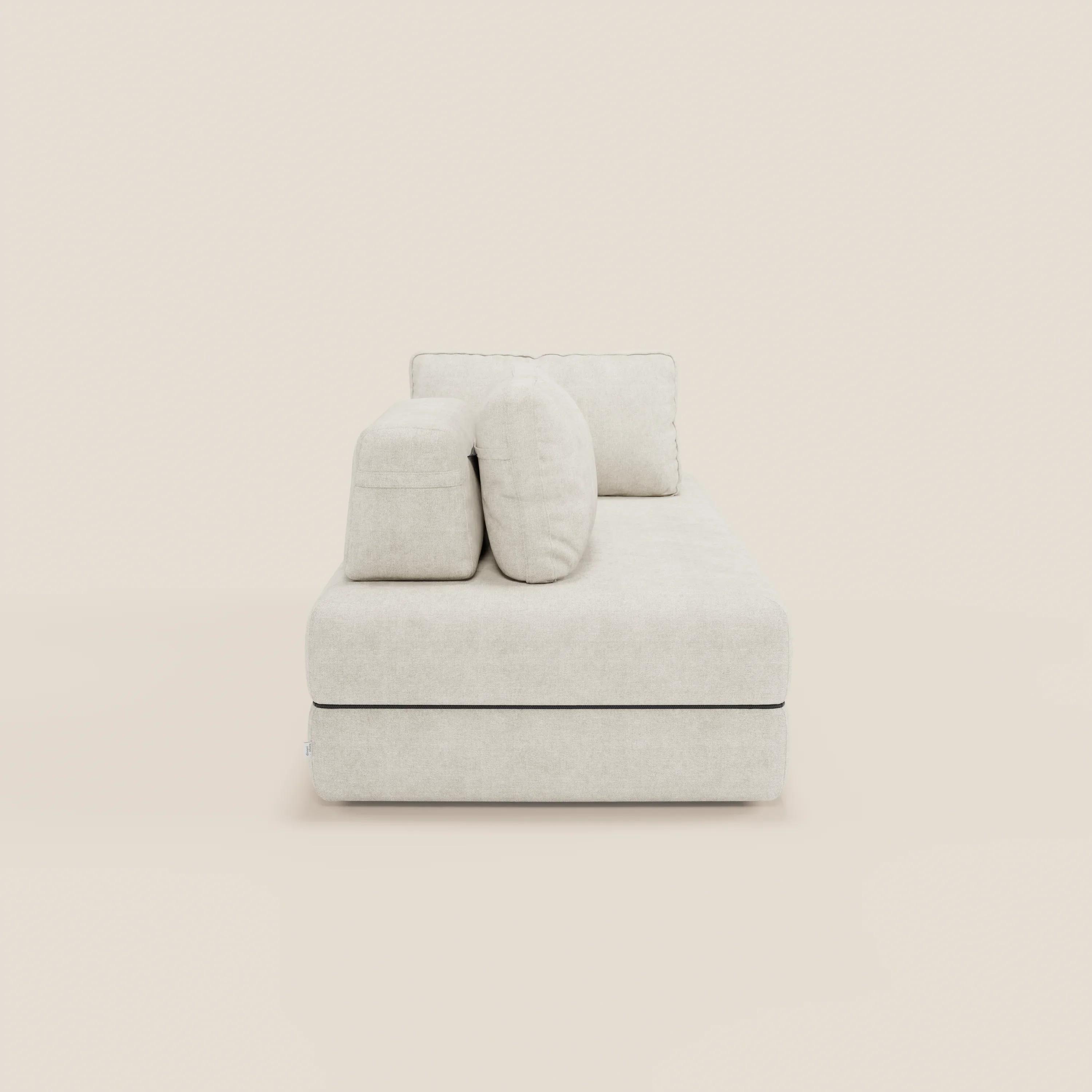 Rift Canapé-lit double à 2 et 3 places avec dossiers amovibles - matelas de 22 cm d'épaisseur en mousse à mémoire de forme T31 - Image 56