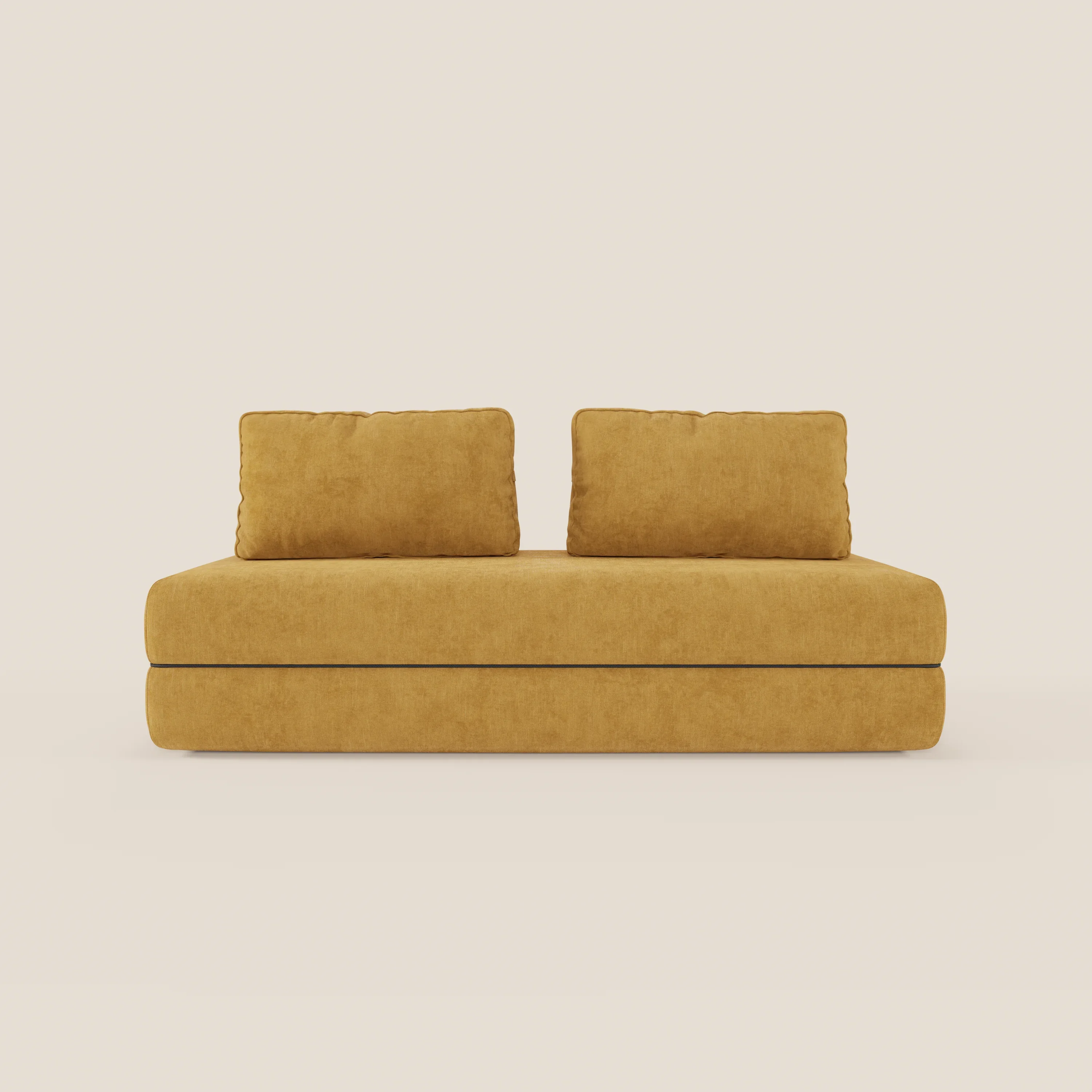 Rift Canapé-lit double à 2 et 3 places avec dossiers amovibles - matelas de 22 cm d'épaisseur en mousse à mémoire de forme T31 - Image 7