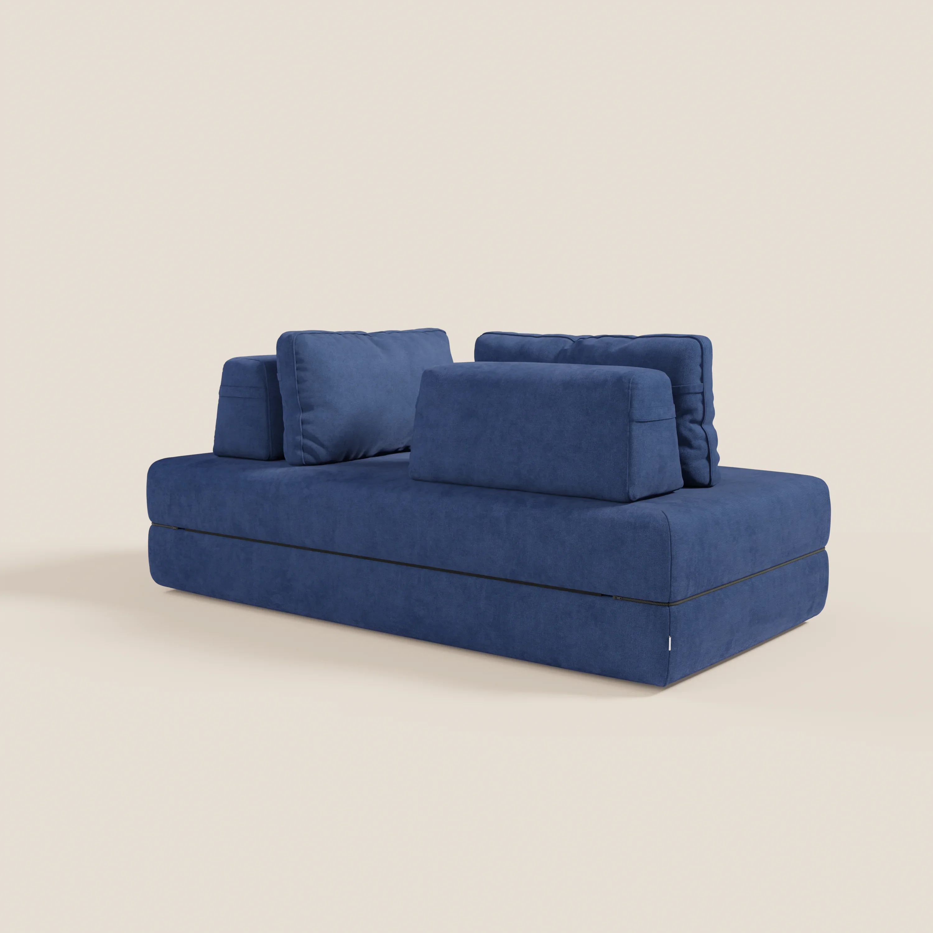 Rift Canapé-lit double à 2 et 3 places avec dossiers amovibles - matelas de 22 cm d'épaisseur en mousse à mémoire de forme T31 - Image 72