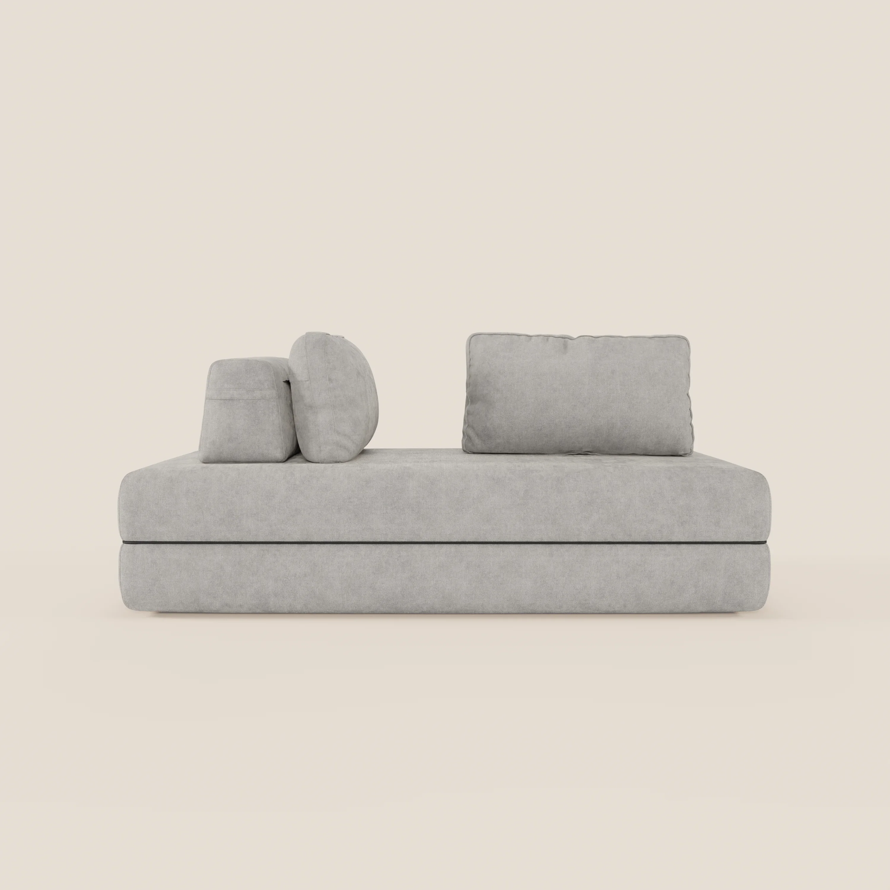 Rift Canapé-lit double à 2 et 3 places avec dossiers amovibles - matelas de 22 cm d'épaisseur en mousse à mémoire de forme T31 - Image 82