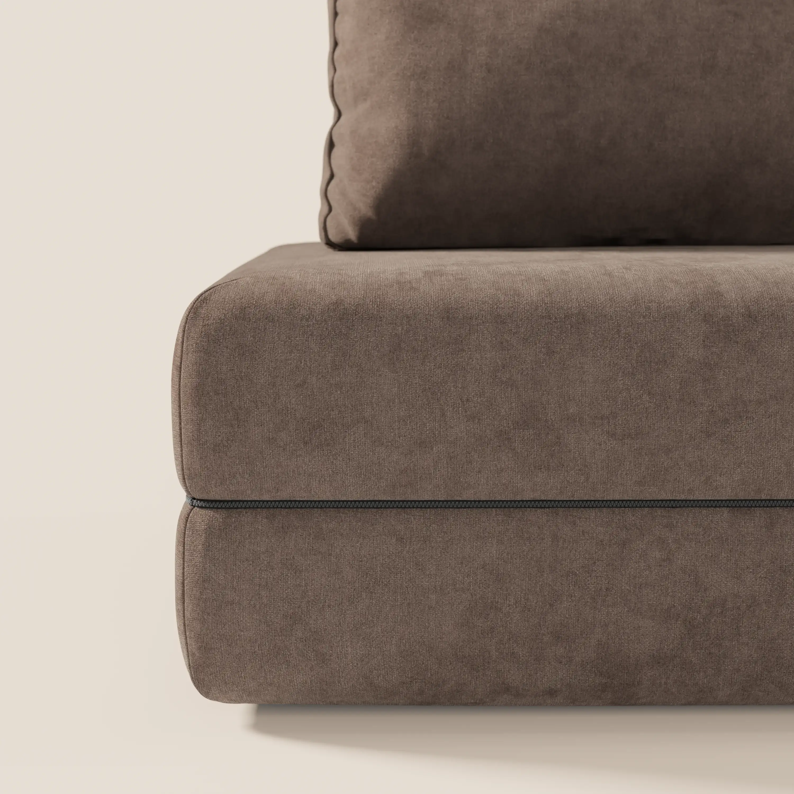 Rift Canapé-lit double à 2 et 3 places avec dossiers amovibles - matelas de 22 cm d'épaisseur en mousse à mémoire de forme T31 - Image 96