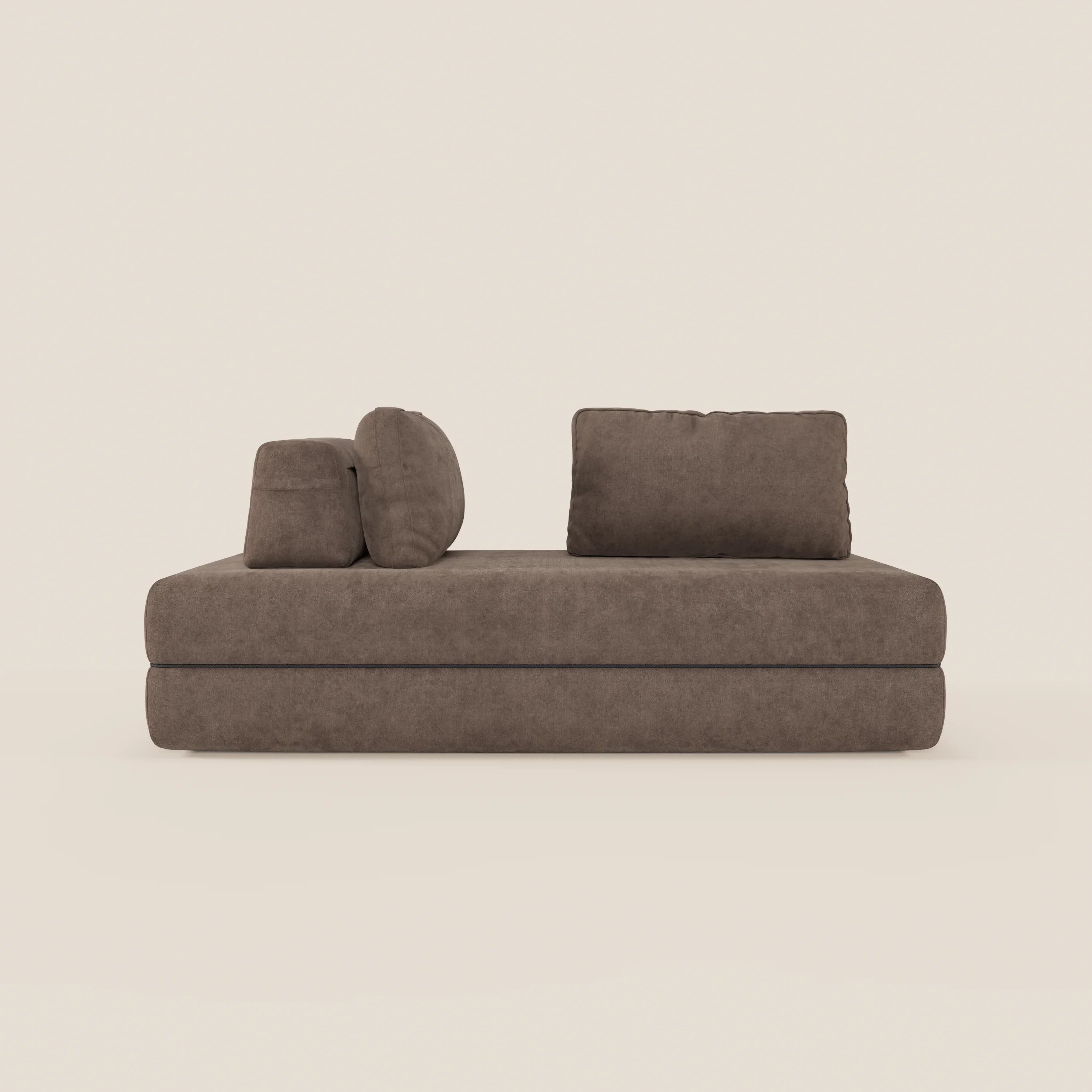 Rift Canapé-lit double à 2 et 3 places avec dossiers amovibles - matelas de 22 cm d'épaisseur en mousse à mémoire de forme T31 - Image 97
