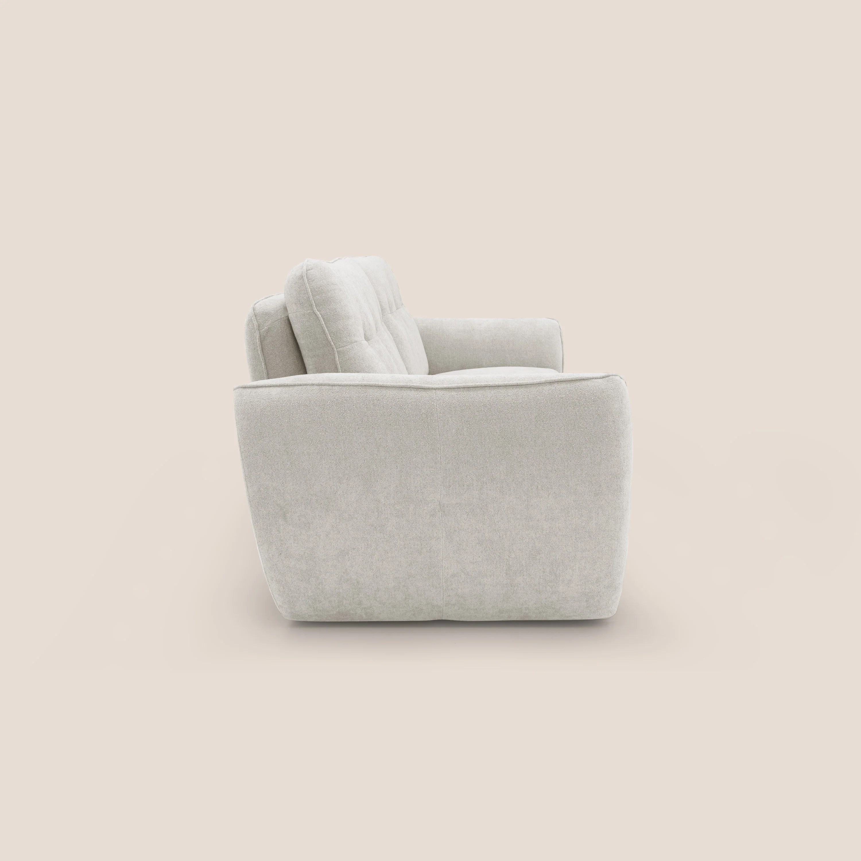 Cerbero canapé 2 ou 3 places en bouclette douce imperméable T07 blanc - Image 6