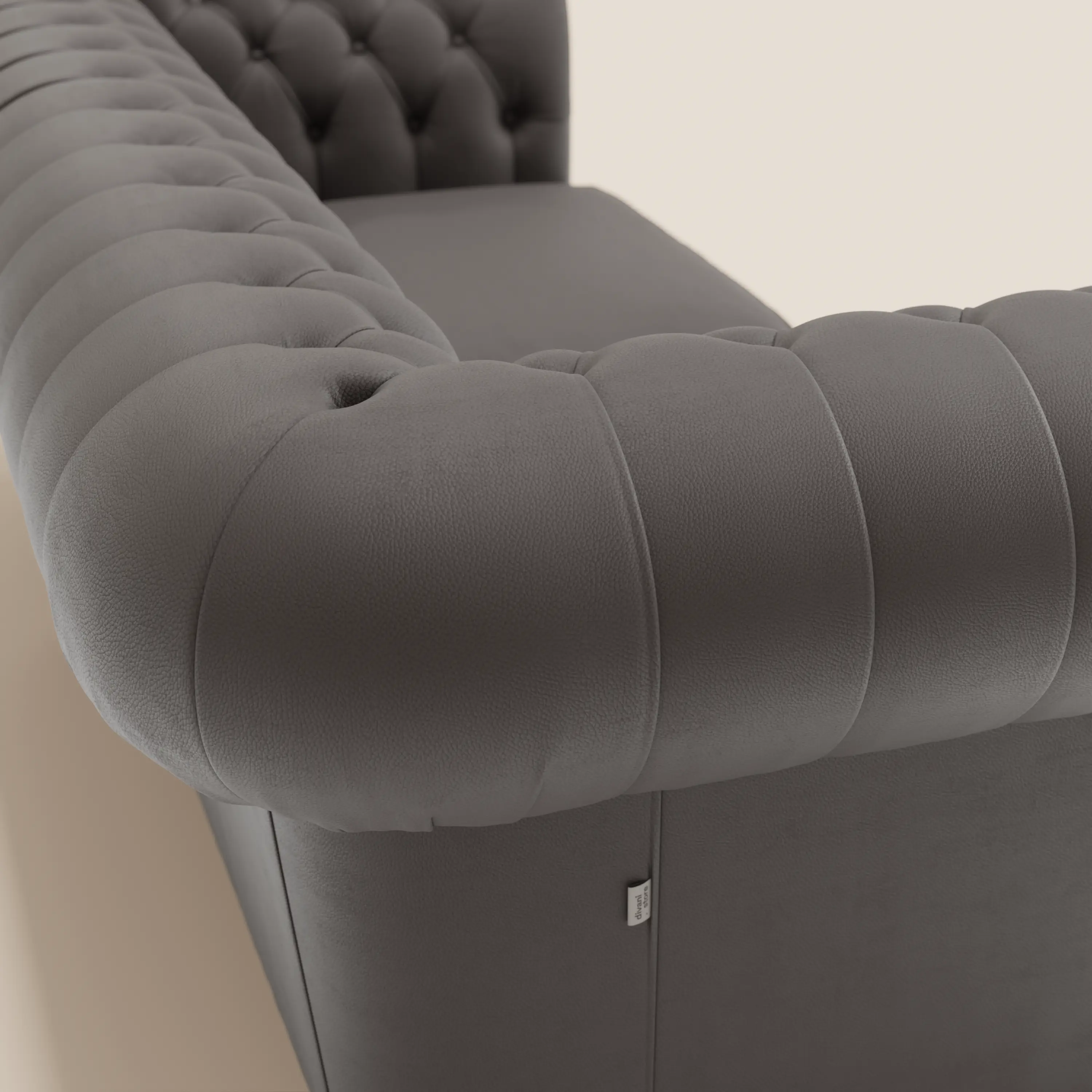 Chester - Canapé Chesterfield en véritable cuir 2 ou 3 places - Image 109