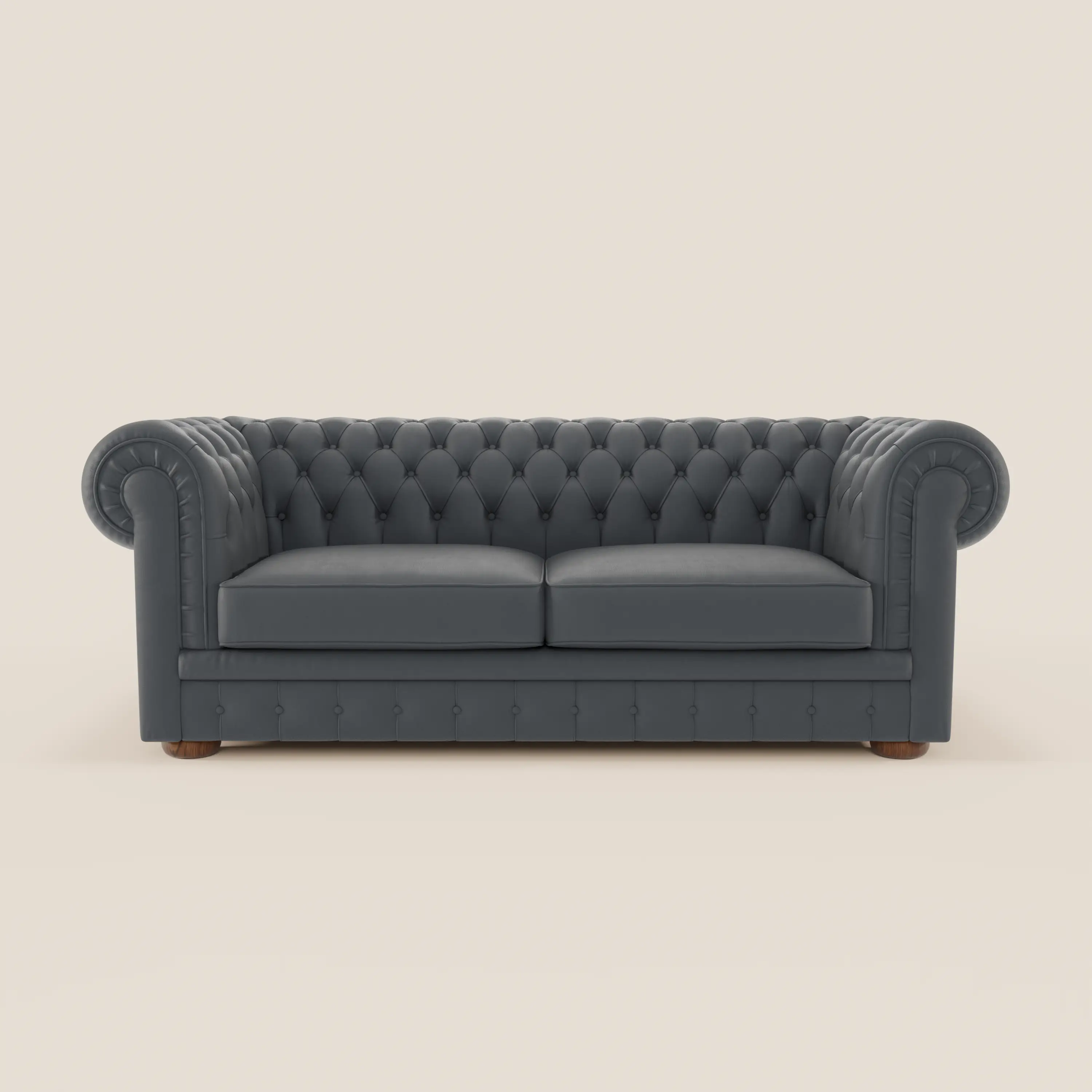 Chester - Canapé Chesterfield en véritable cuir 2 ou 3 places - Image 12