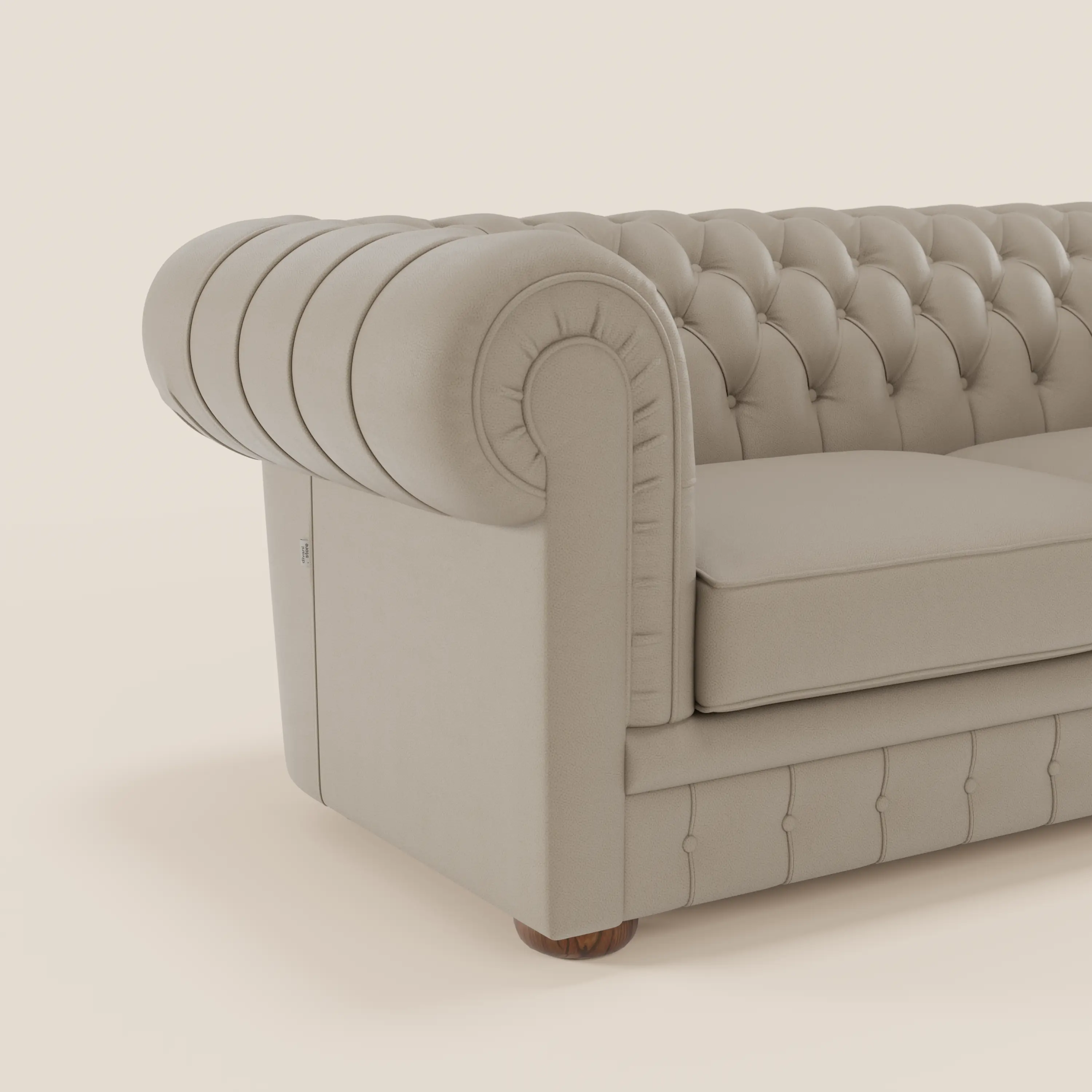 Chester - Canapé Chesterfield en véritable cuir 2 ou 3 places - Image 138