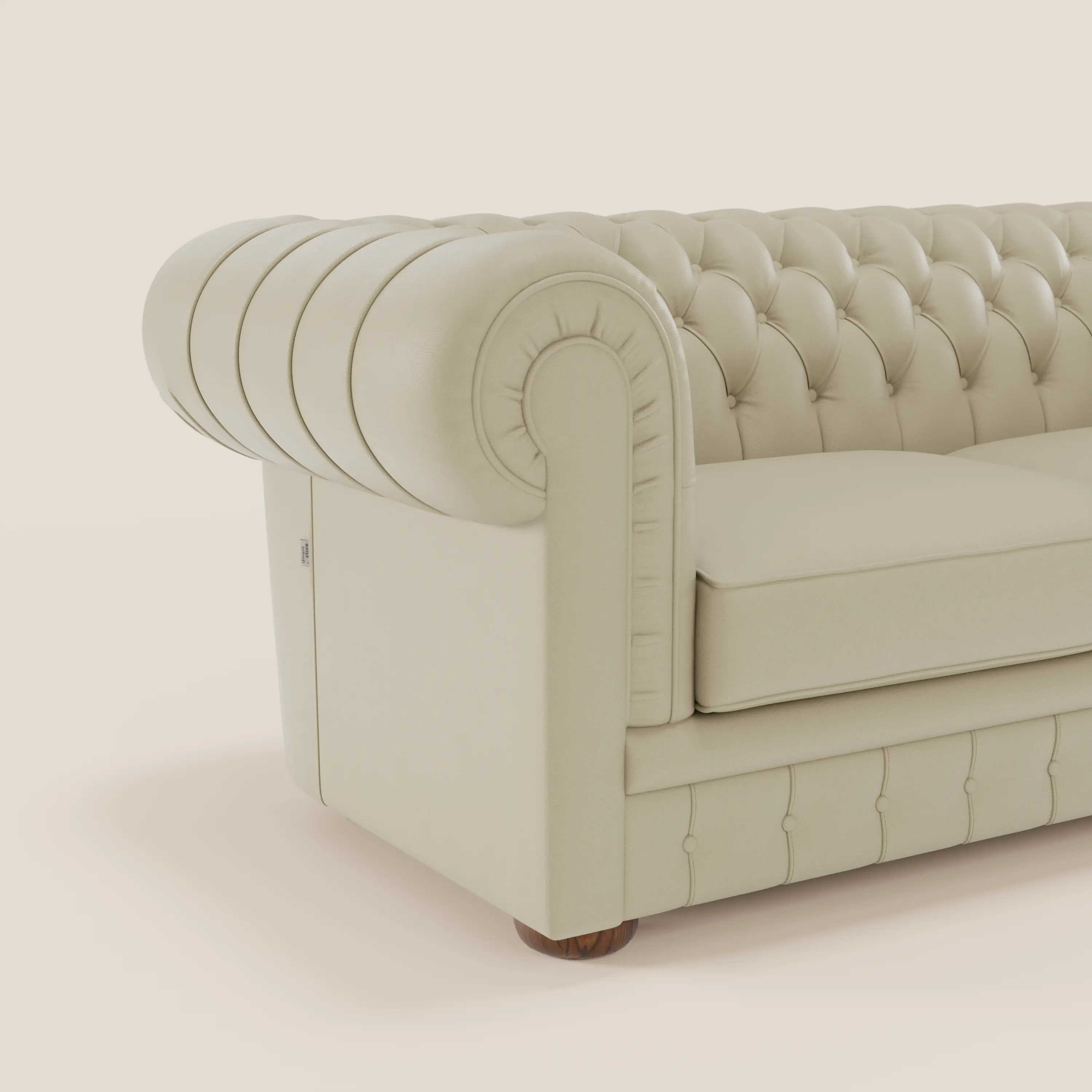 Chester - Canapé Chesterfield en véritable cuir 2 ou 3 places - Image 28
