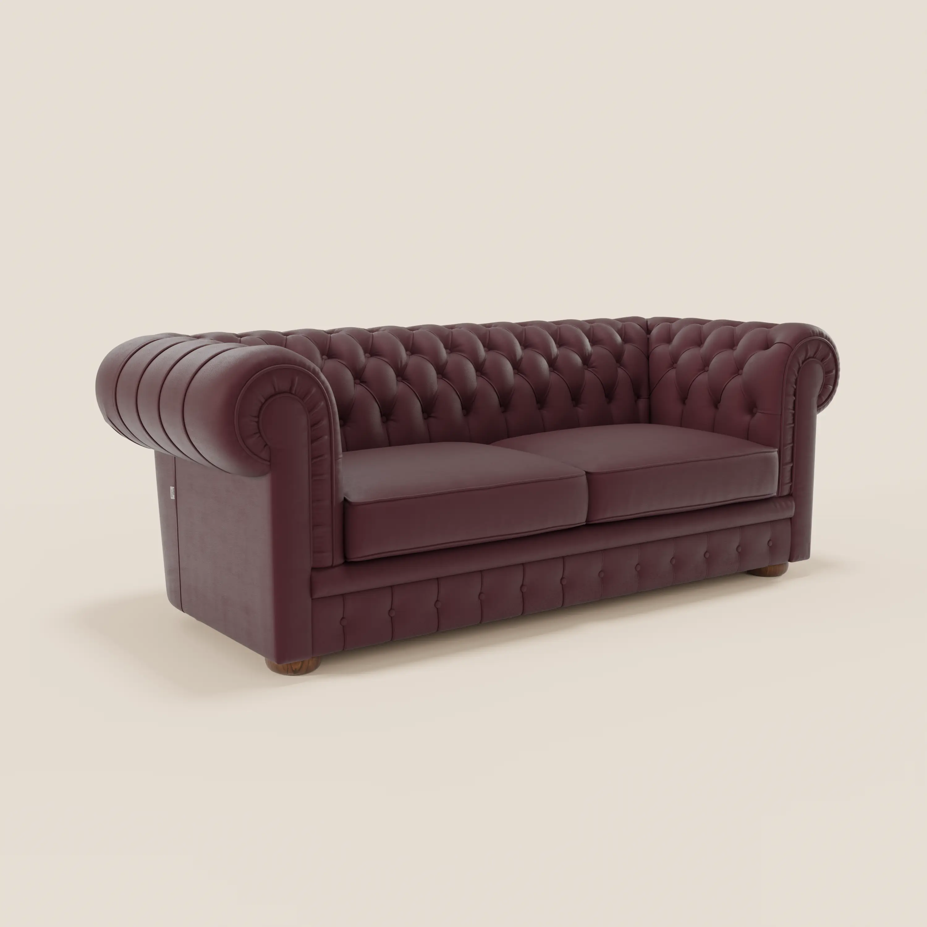 Chester - Canapé Chesterfield en véritable cuir 2 ou 3 places - Image 43
