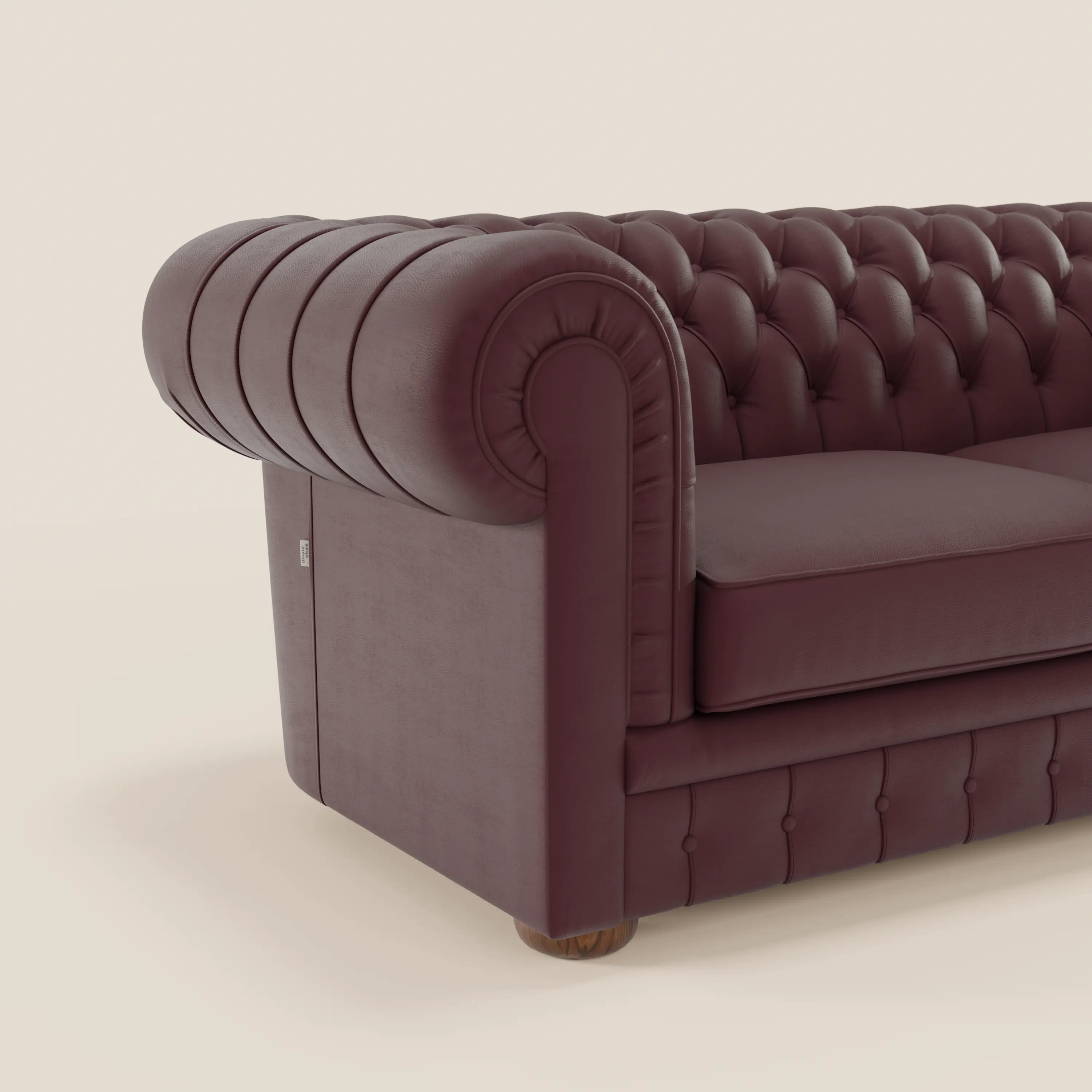 Chester - Canapé Chesterfield en véritable cuir 2 ou 3 places - Image 48