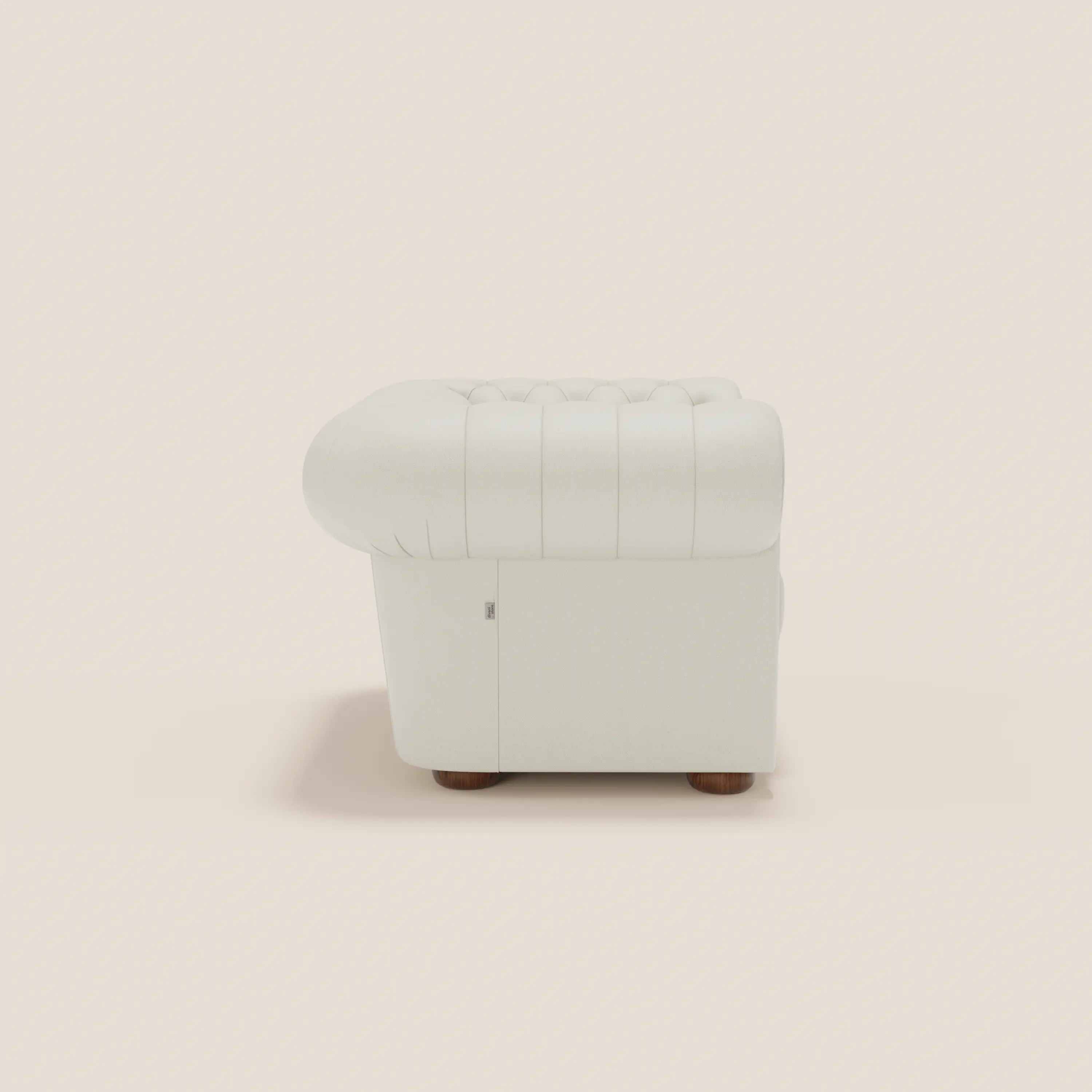 Chester Fauteuil en véritable cuir avec capitonné artisanal - Image 33