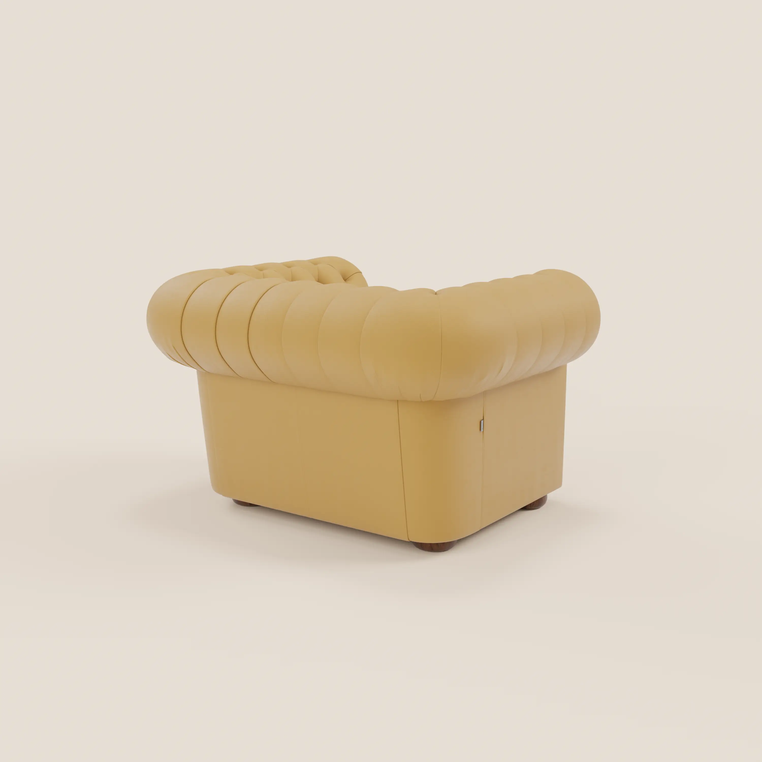 Chester Fauteuil en véritable cuir avec capitonné artisanal - Image 70