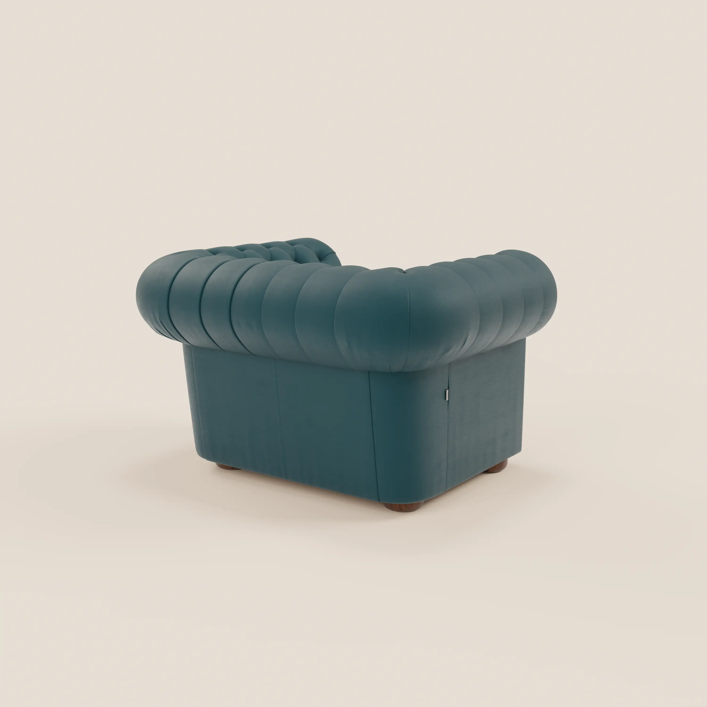 Chester Fauteuil en véritable cuir avec capitonné artisanal - Image 88