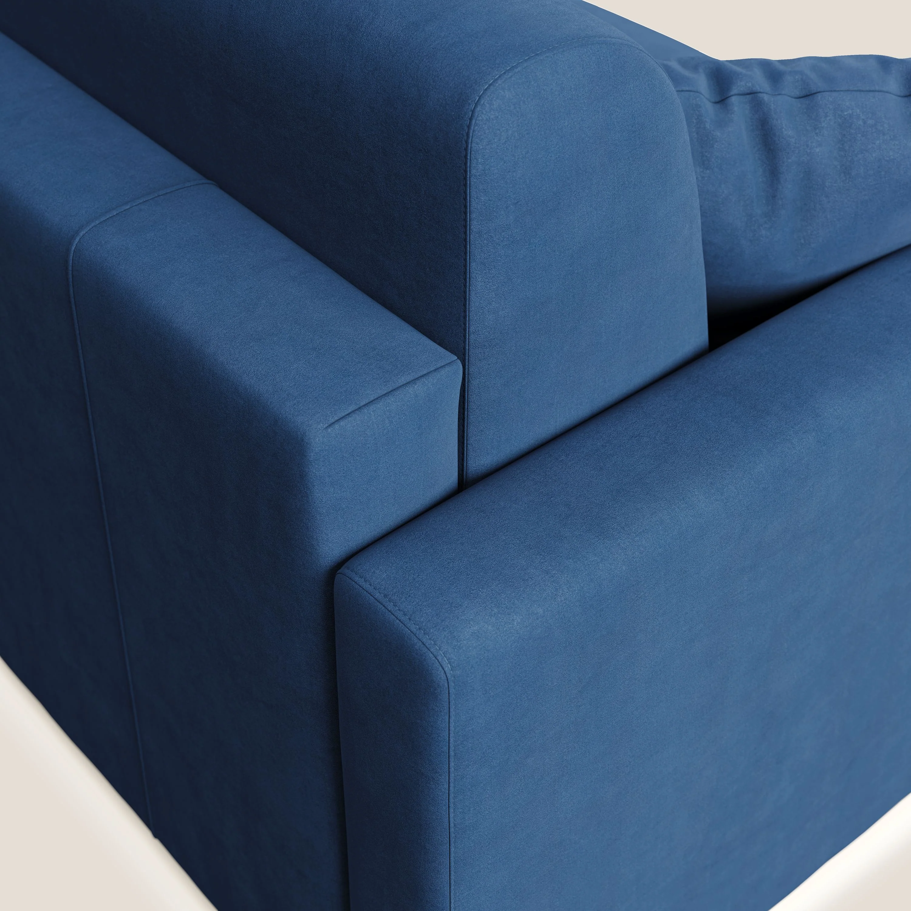 Chris canapé convertible en microfibre détachable T11 bleu - Image 8