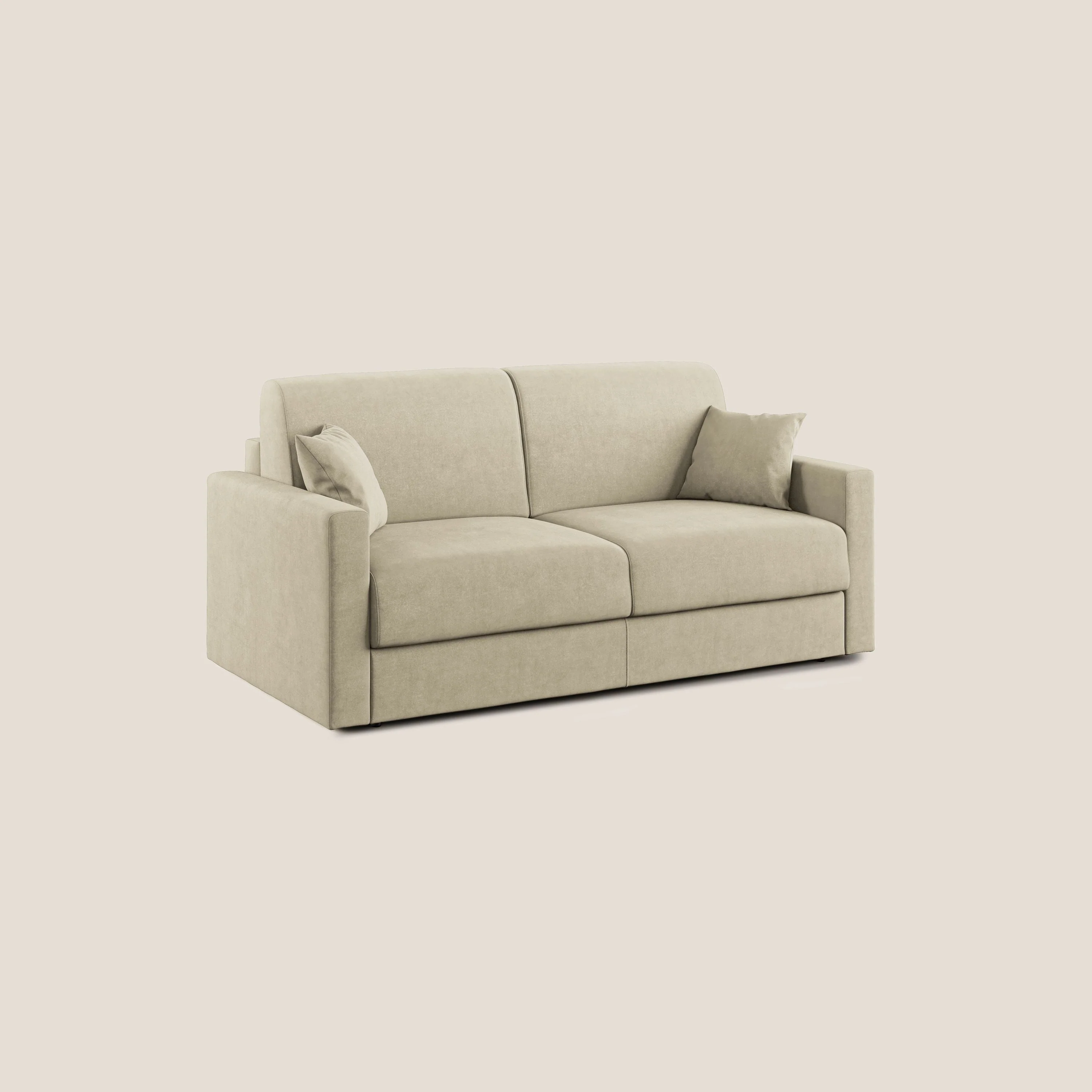Chris canapé convertible en microfibre détachable T11 crème - Image 3