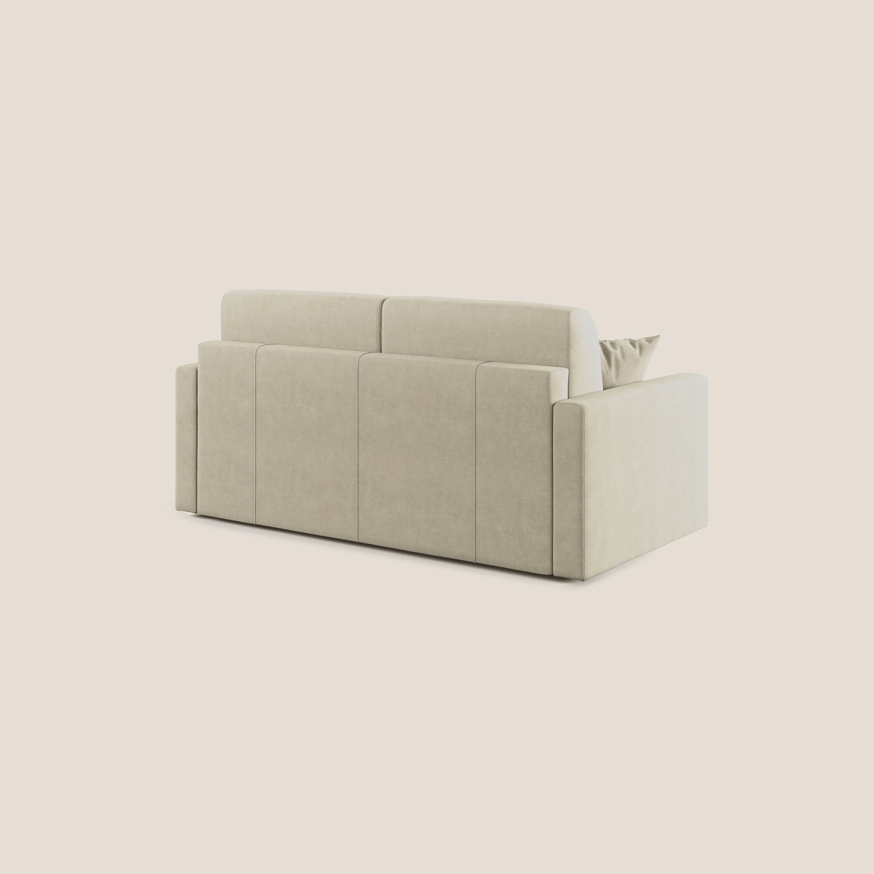 Chris canapé convertible en microfibre détachable T11 crème - Image 5