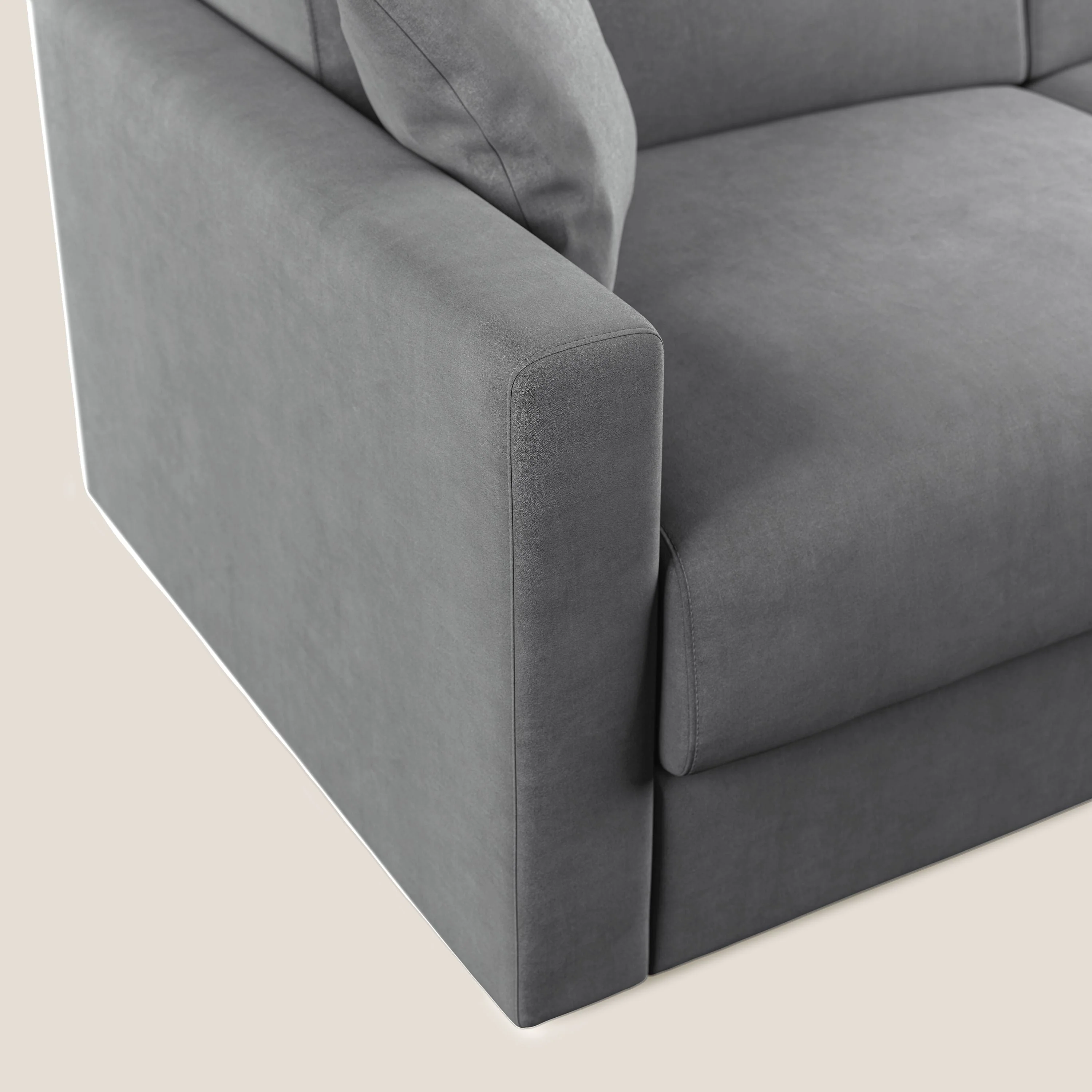 Chris canapé convertible en microfibre détachable T11 gris - Image 6