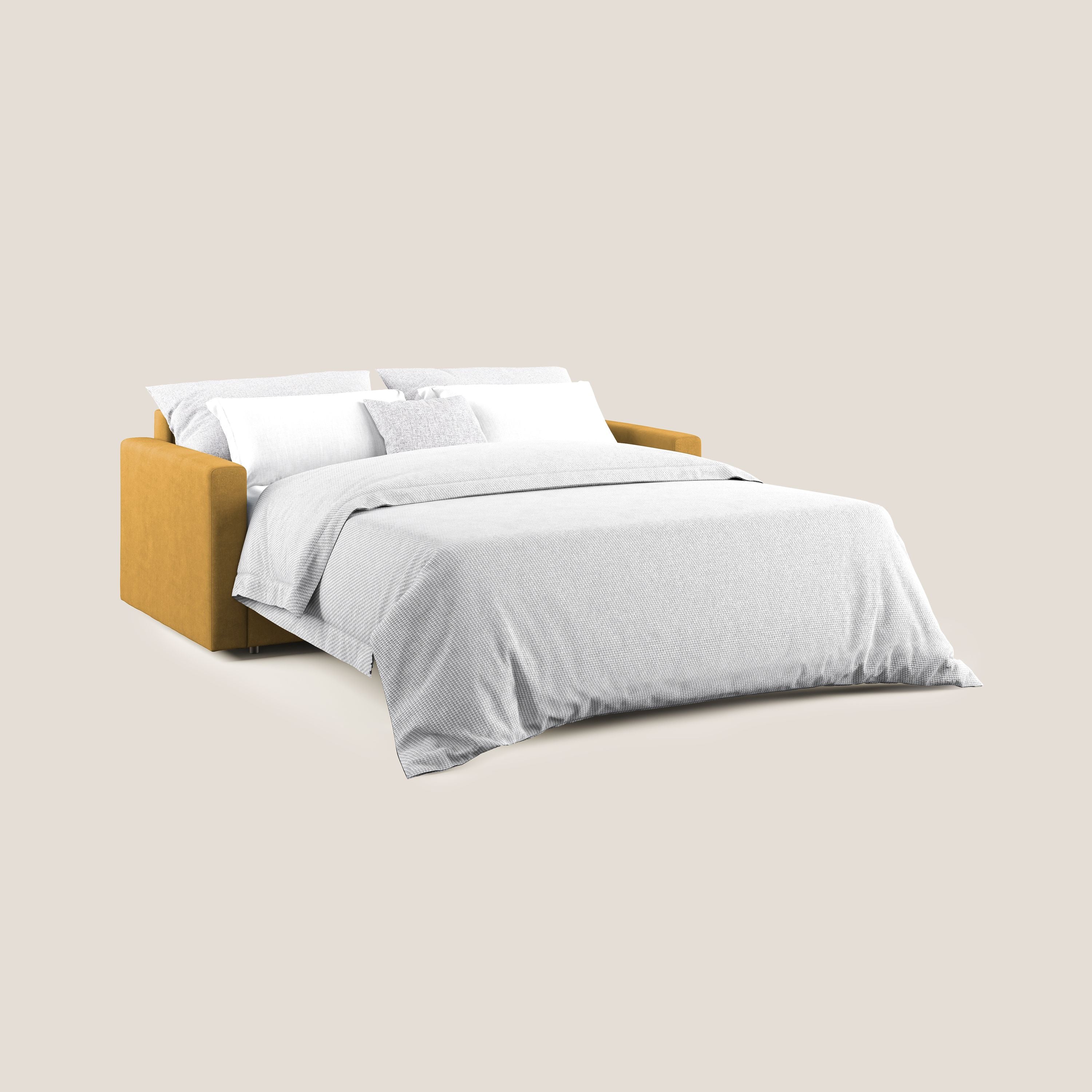 Chris canapé convertible en microfibre détachable T11 jaune - Image 2