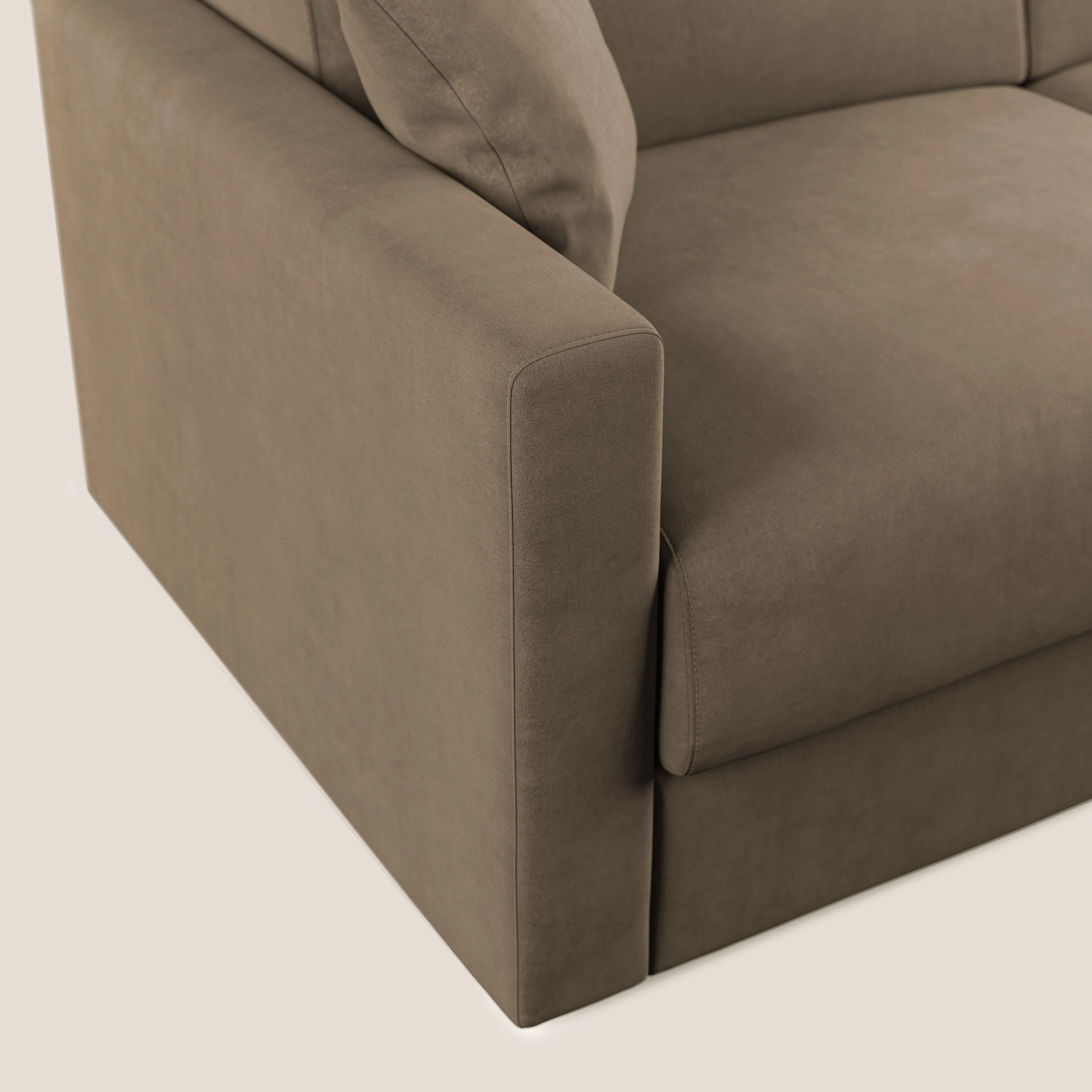 Chris canapé convertible en microfibre détachable T11 marron - Image 6