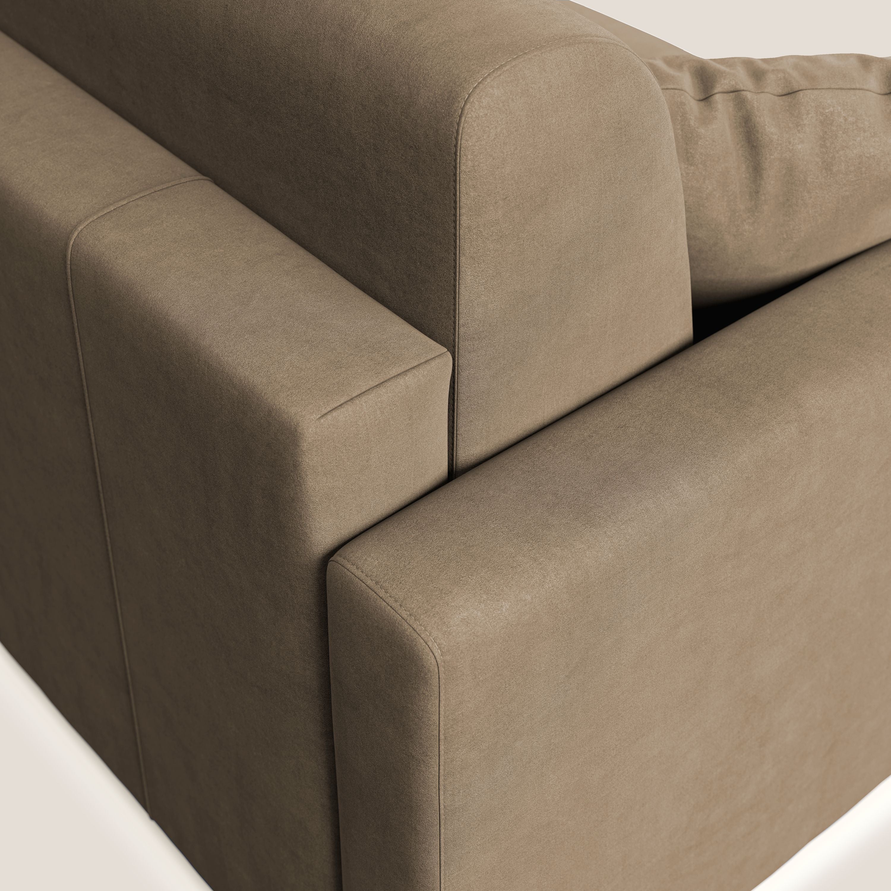 Chris canapé convertible en microfibre détachable T11 marron - Image 7