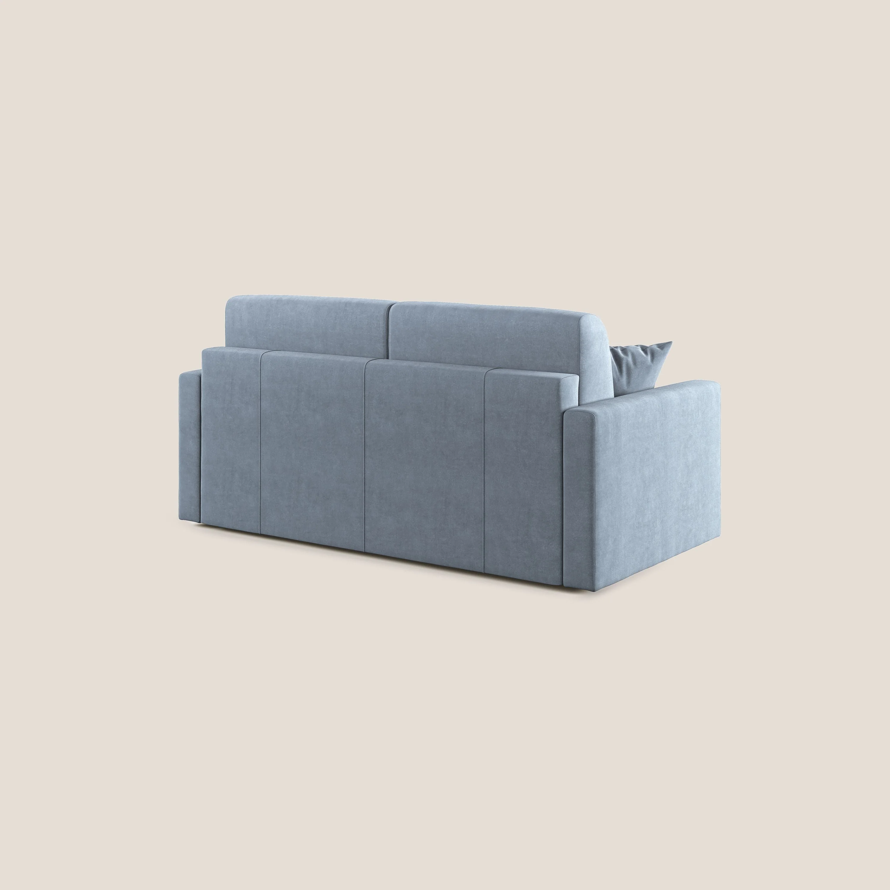 Chris canapé convertible en microfibre détachable T11 sucre glace - Image 5