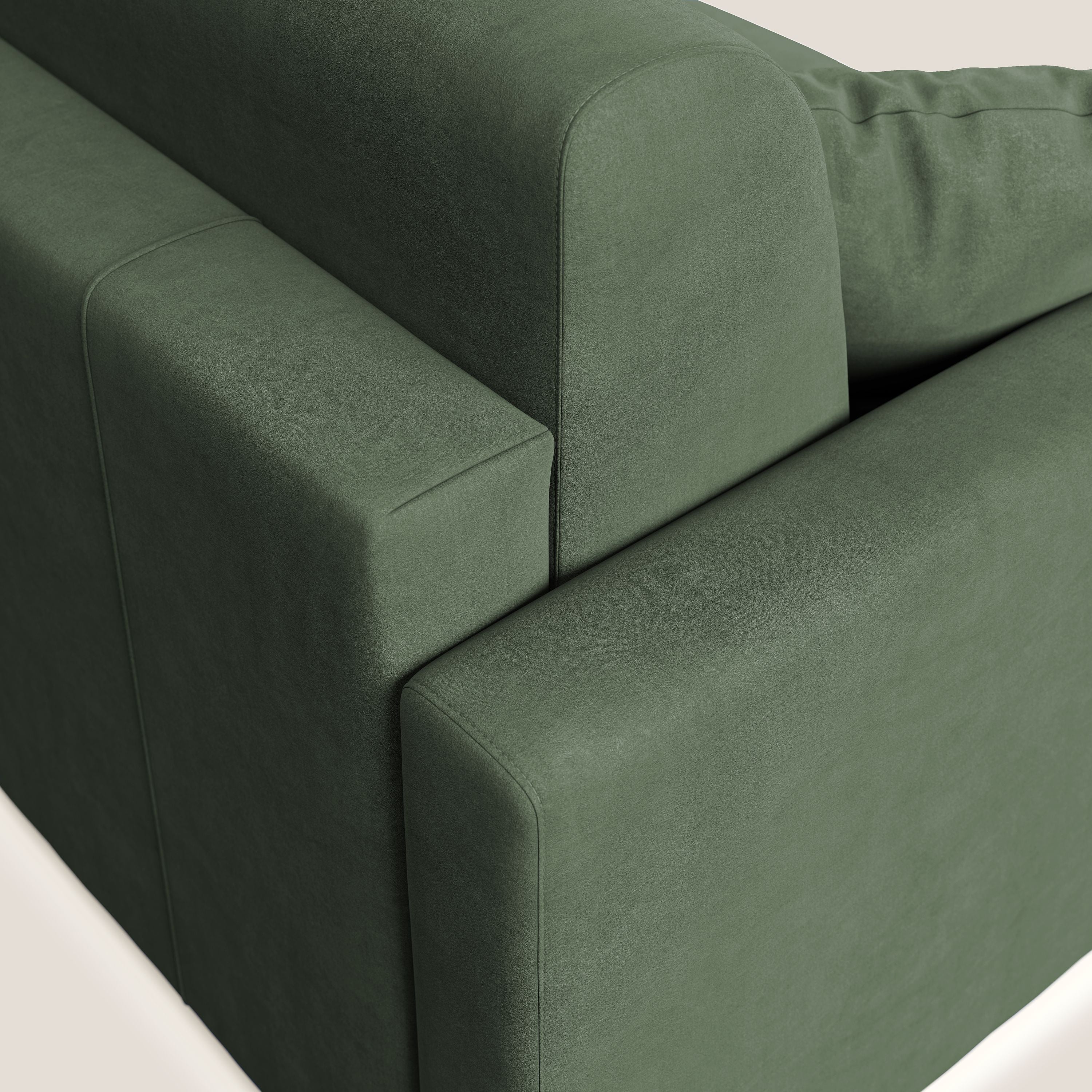 Chris canapé convertible en microfibre détachable T11 vert - Image 7
