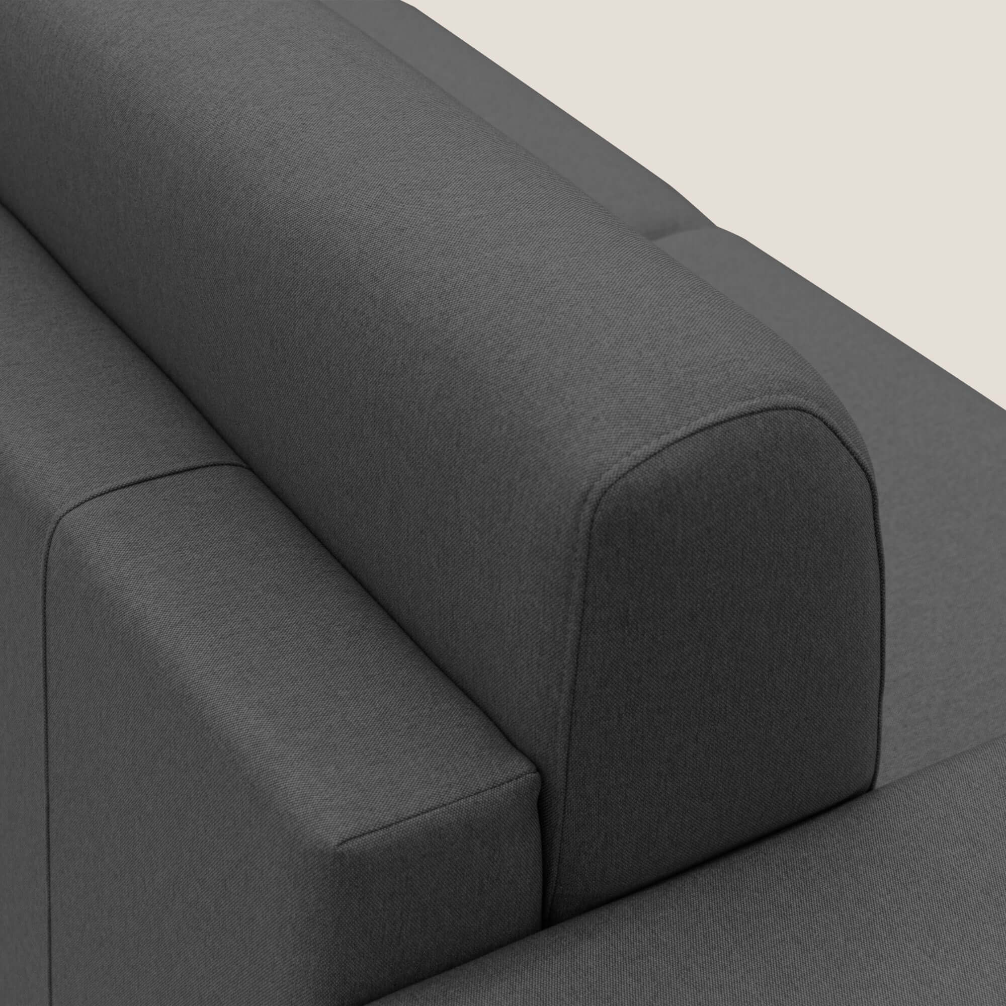 Chris Canapé convertible en tissu imperméable T13 anthracite - Image 10