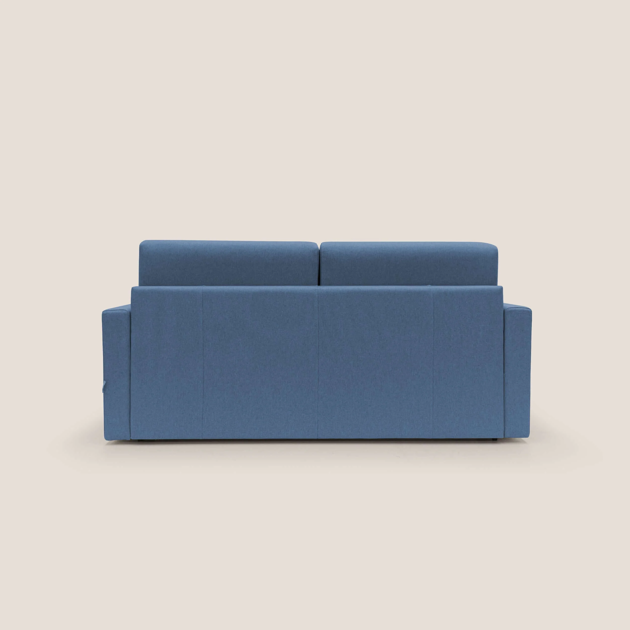 Chris Canapé convertible en tissu imperméable T13 bleu - Image 6