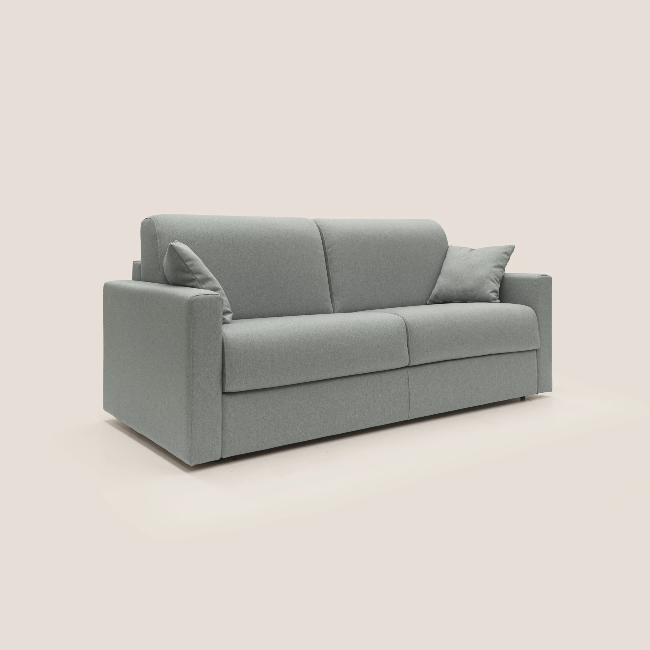Chris Canapé convertible en tissu imperméable T13 gris - Image 4