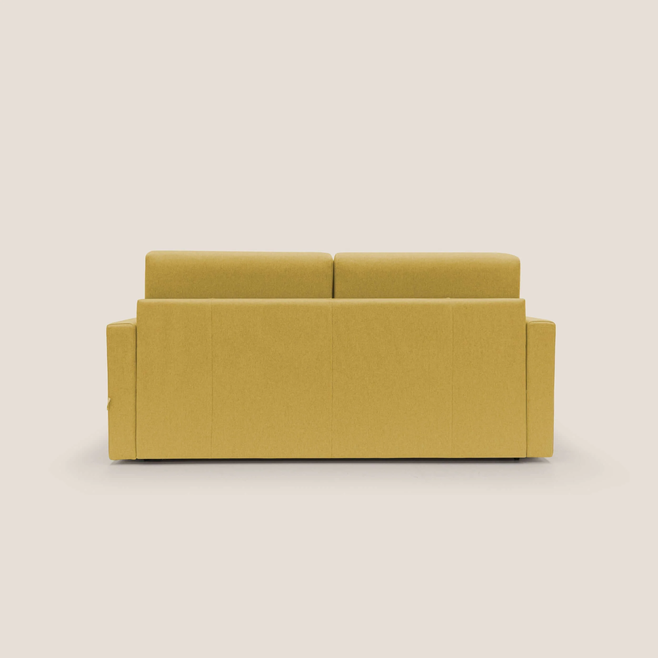 Chris Canapé convertible en tissu imperméable T13 jaune - Image 6