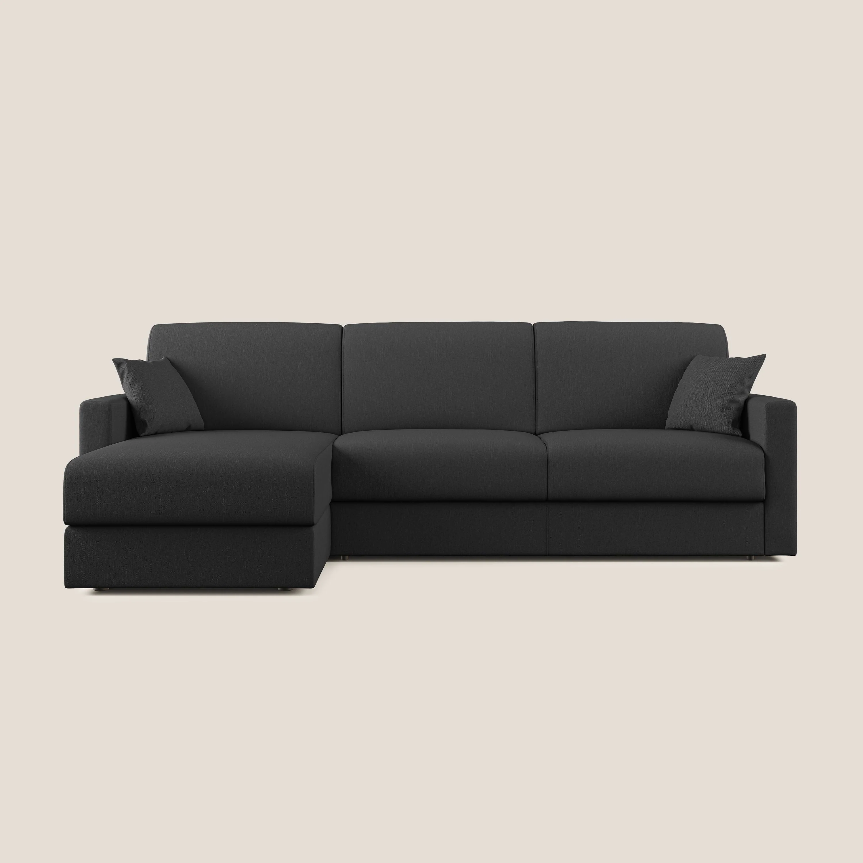 Chris Canapé d'angle 5 places en tissu imperméable T13 anthracite - Image 11
