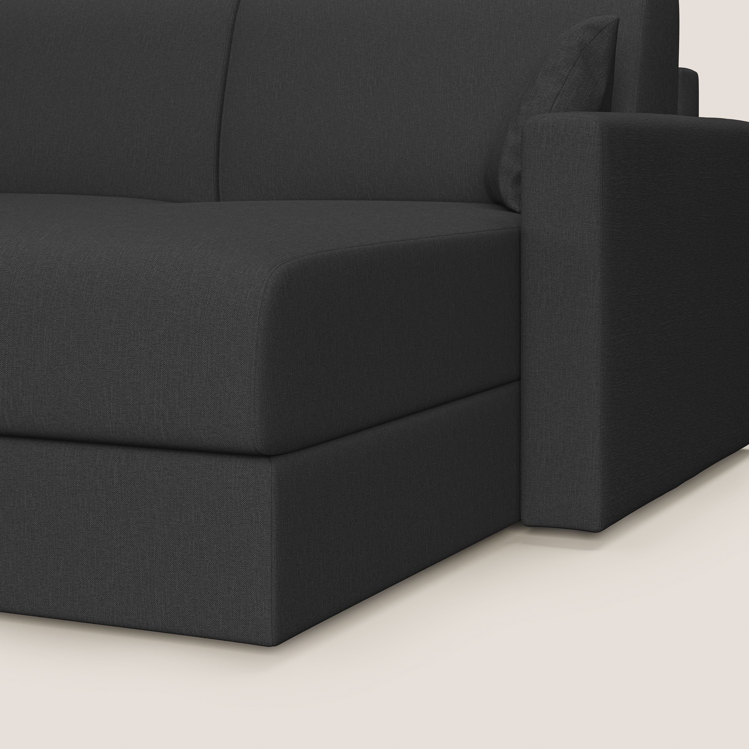 Chris Canapé d'angle 5 places en tissu imperméable T13 anthracite - Image 7