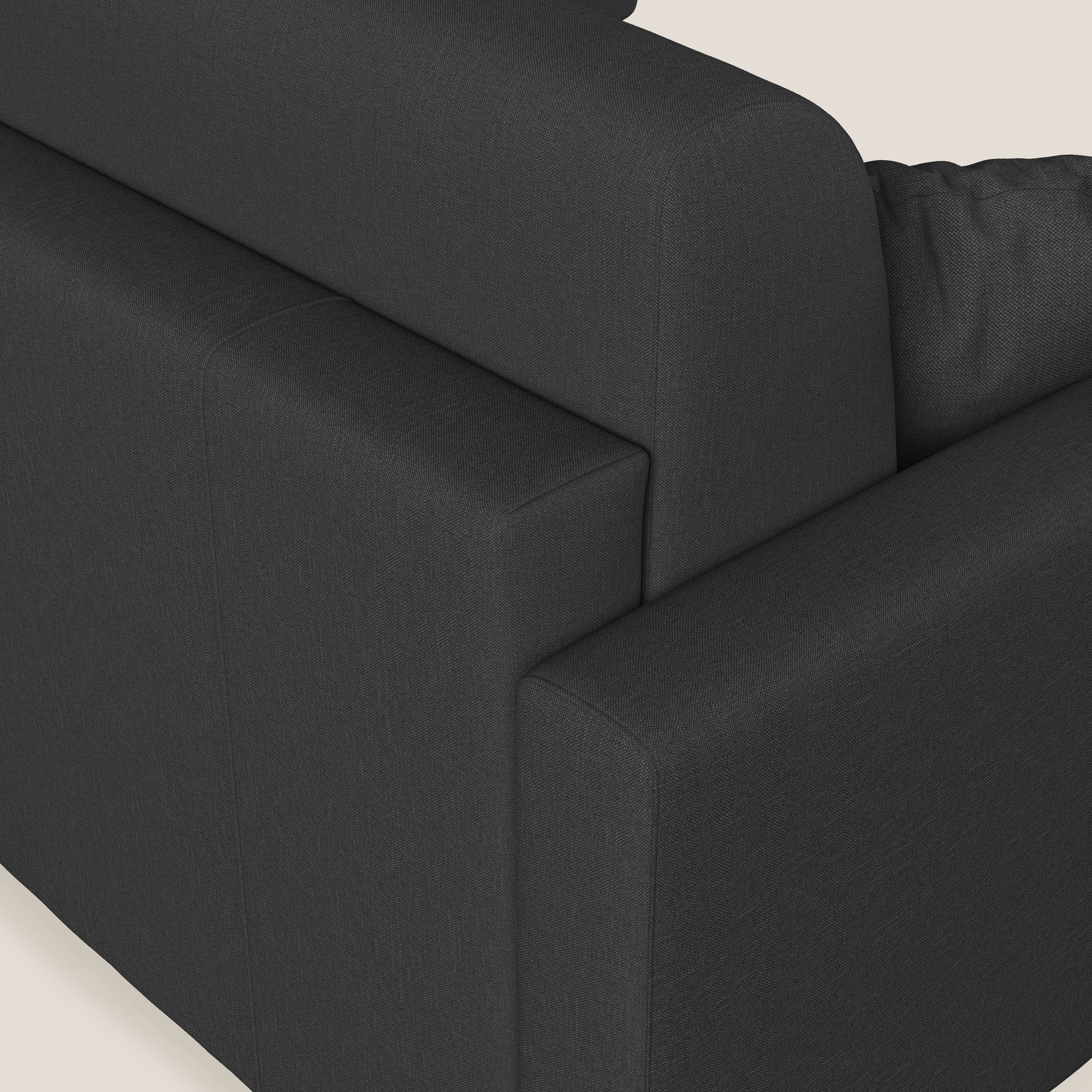 Chris Canapé d'angle 5 places en tissu imperméable T13 anthracite - Image 8