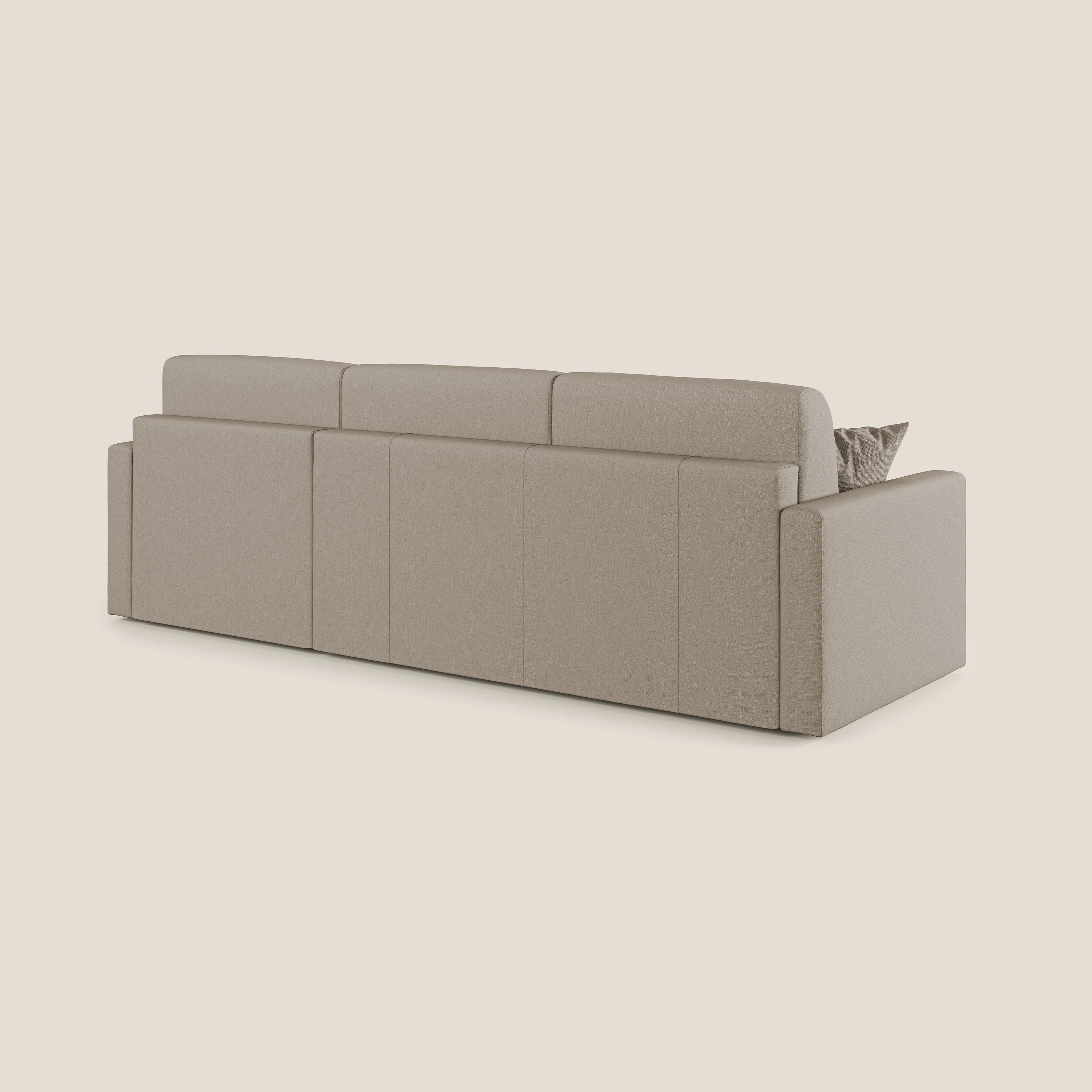 Chris Canapé d'angle 5 places en tissu imperméable T13 beige - Image 9