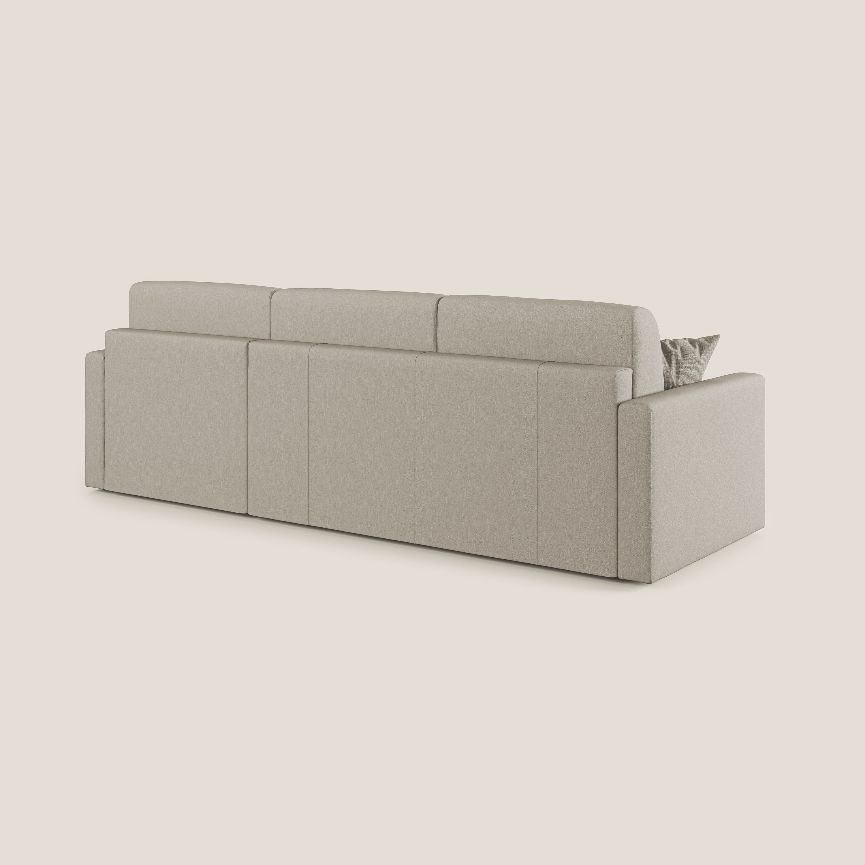 Chris Canapé d'angle 5 places en tissu imperméable T13 crème - Image 10