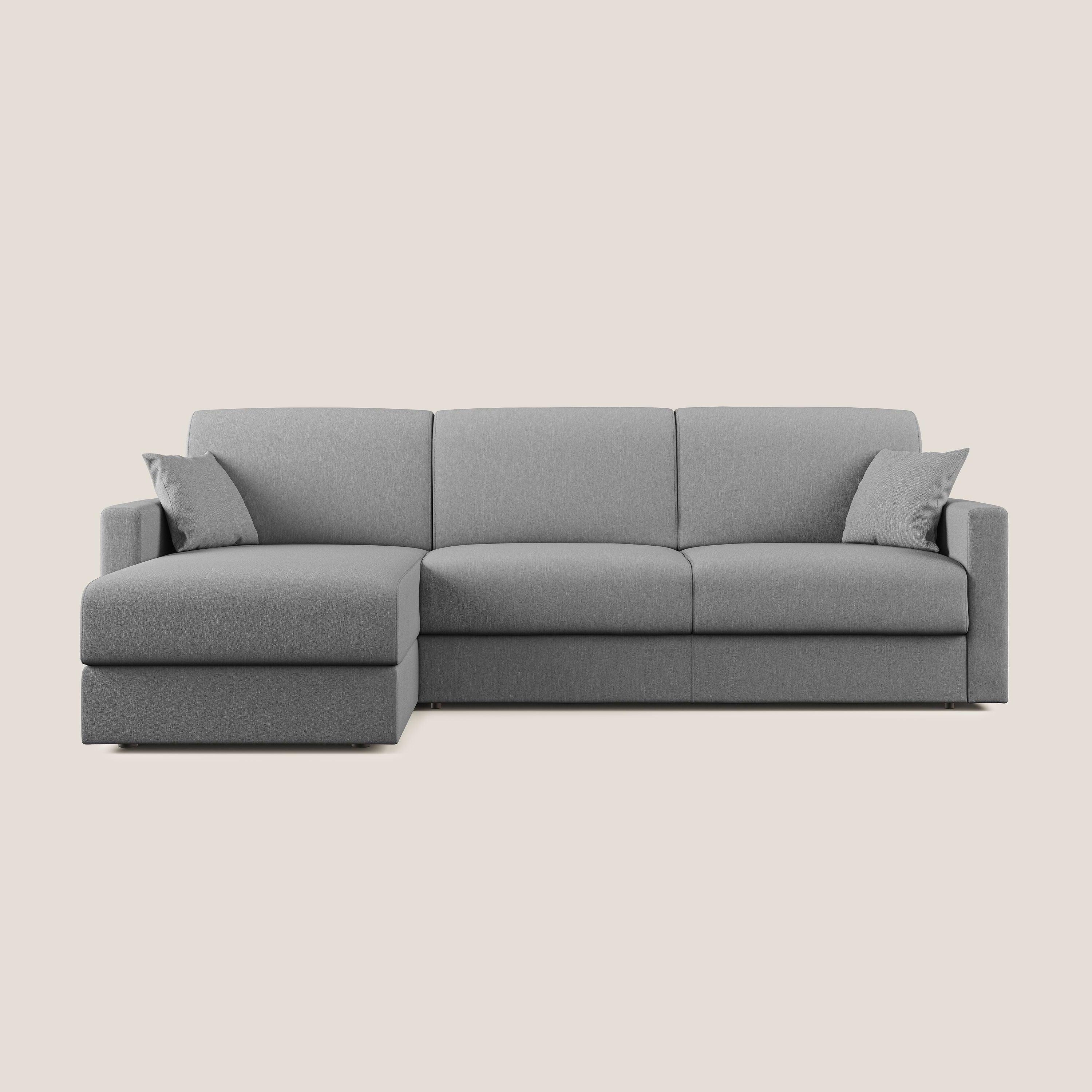 Chris Canapé d'angle 5 places en tissu imperméable T13 gris - Image 11