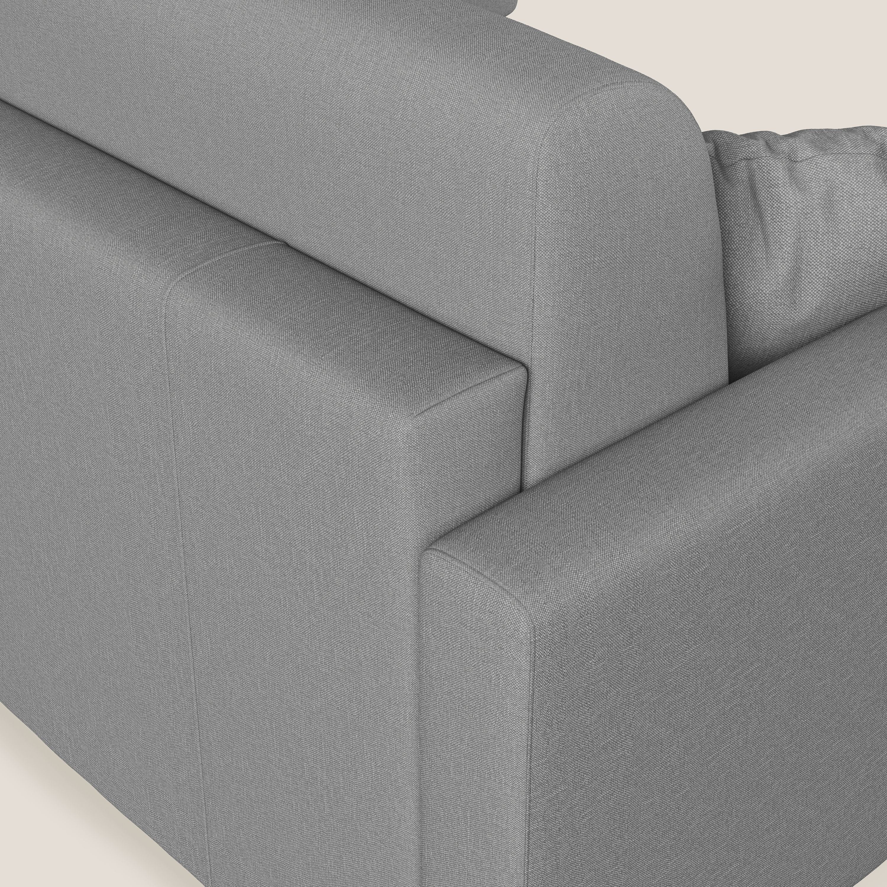 Chris Canapé d'angle 5 places en tissu imperméable T13 gris - Image 6