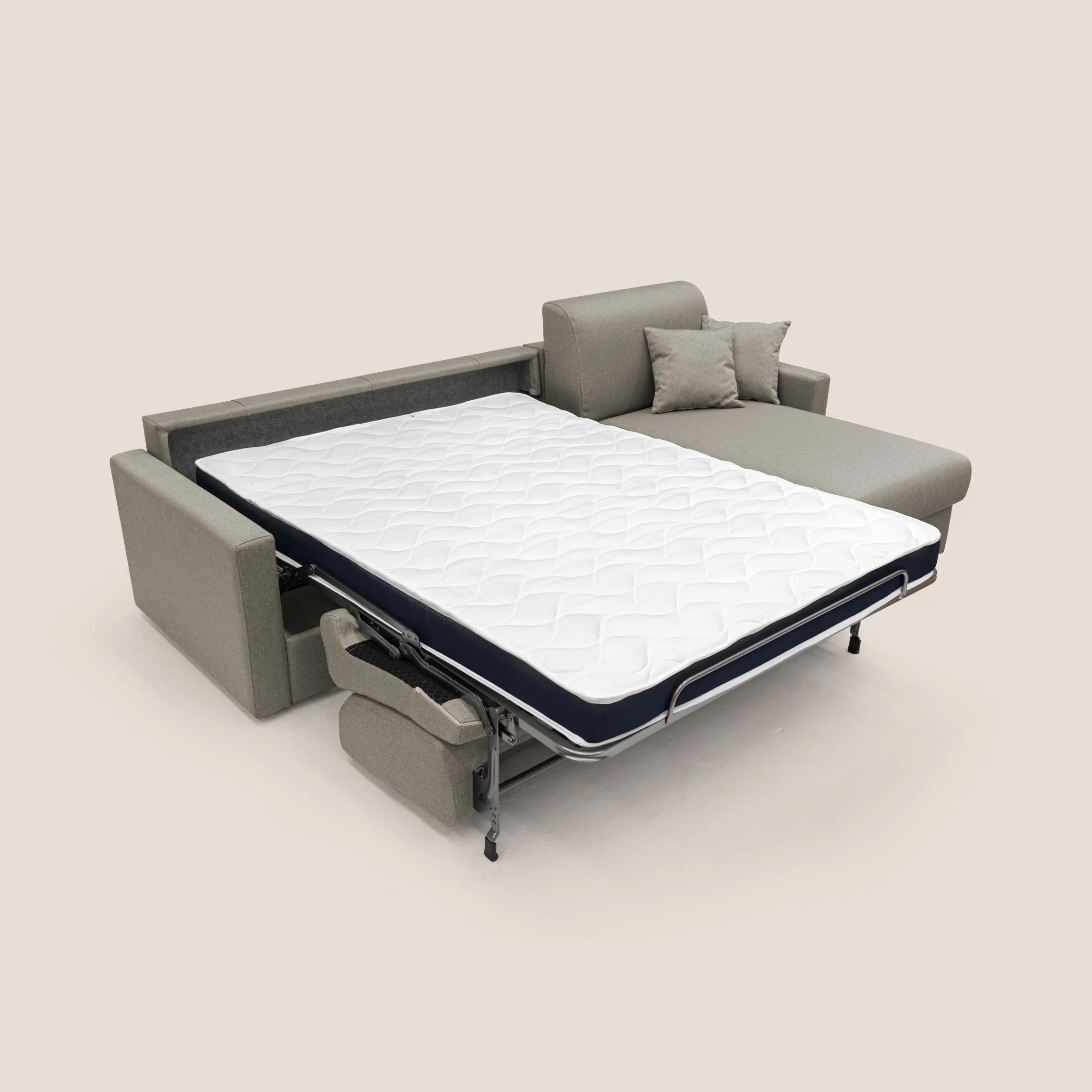 Chris Canapé d'angle 5 places en tissu imperméable T13 Taupe tortora - Image 2