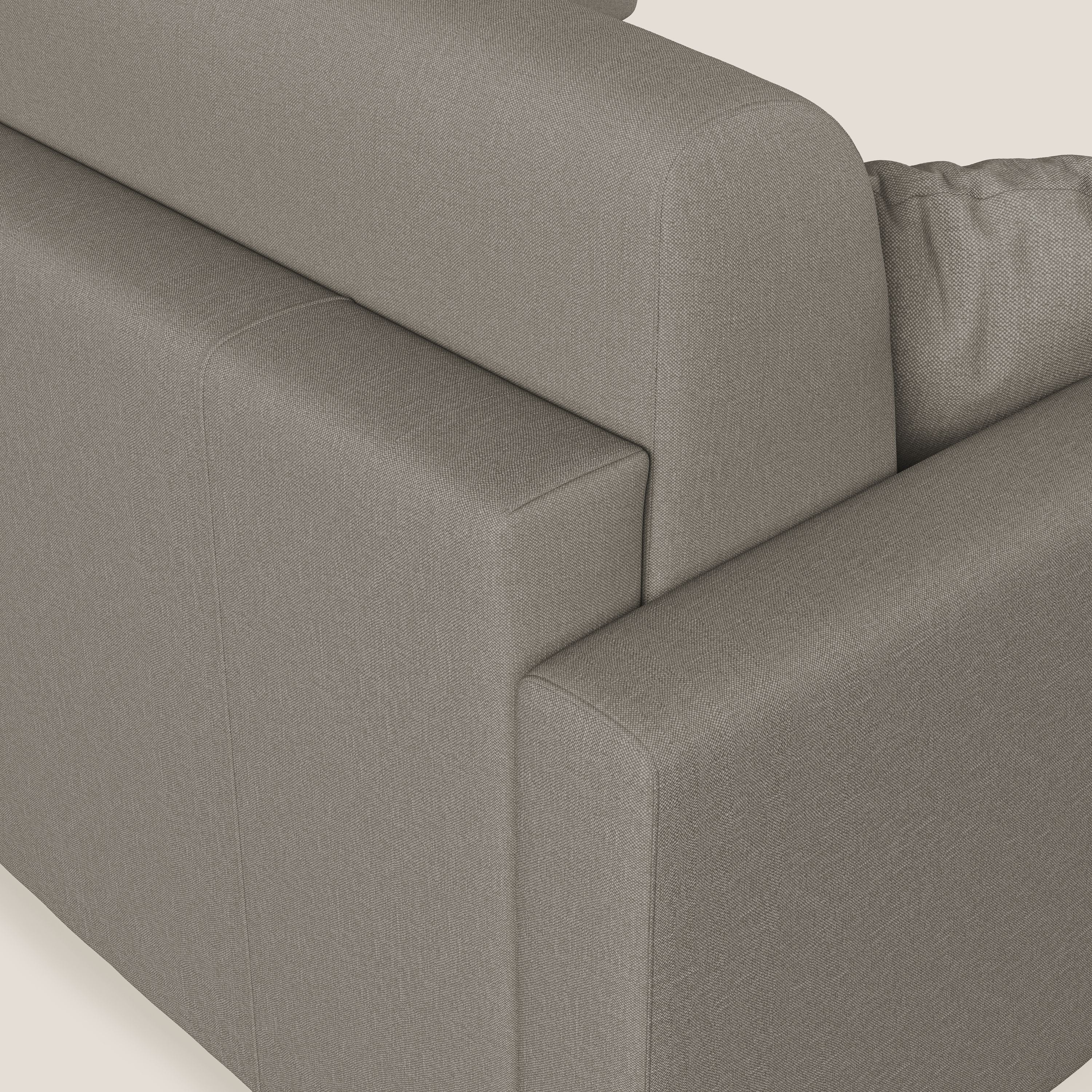 Chris Canapé d'angle 5 places en tissu imperméable T13 Taupe tortora - Image 8