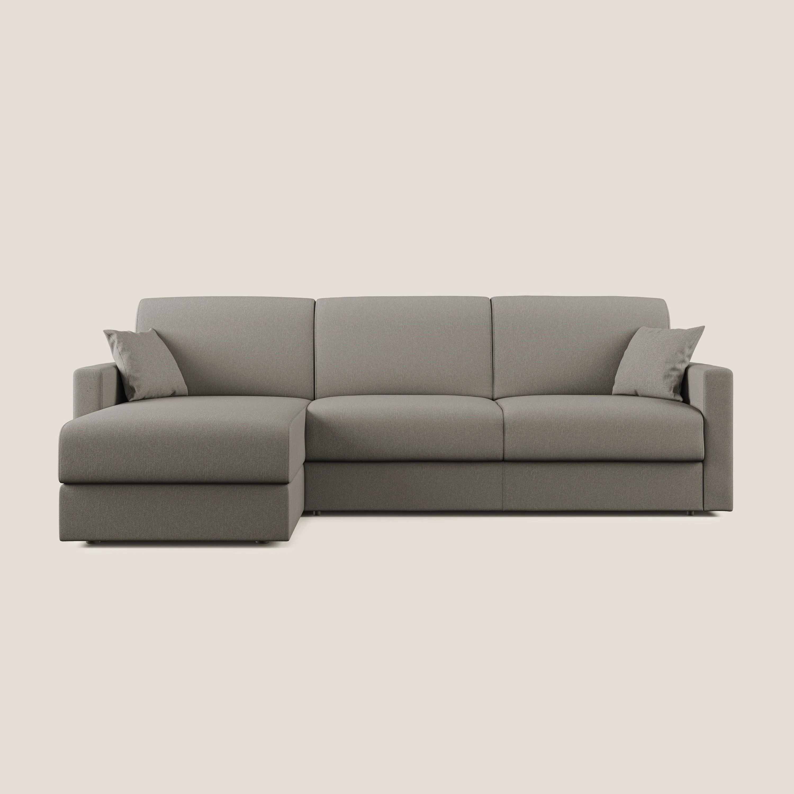 Chris Canapé d'angle 5 places en tissu imperméable T13 Taupe tortora - Image 9