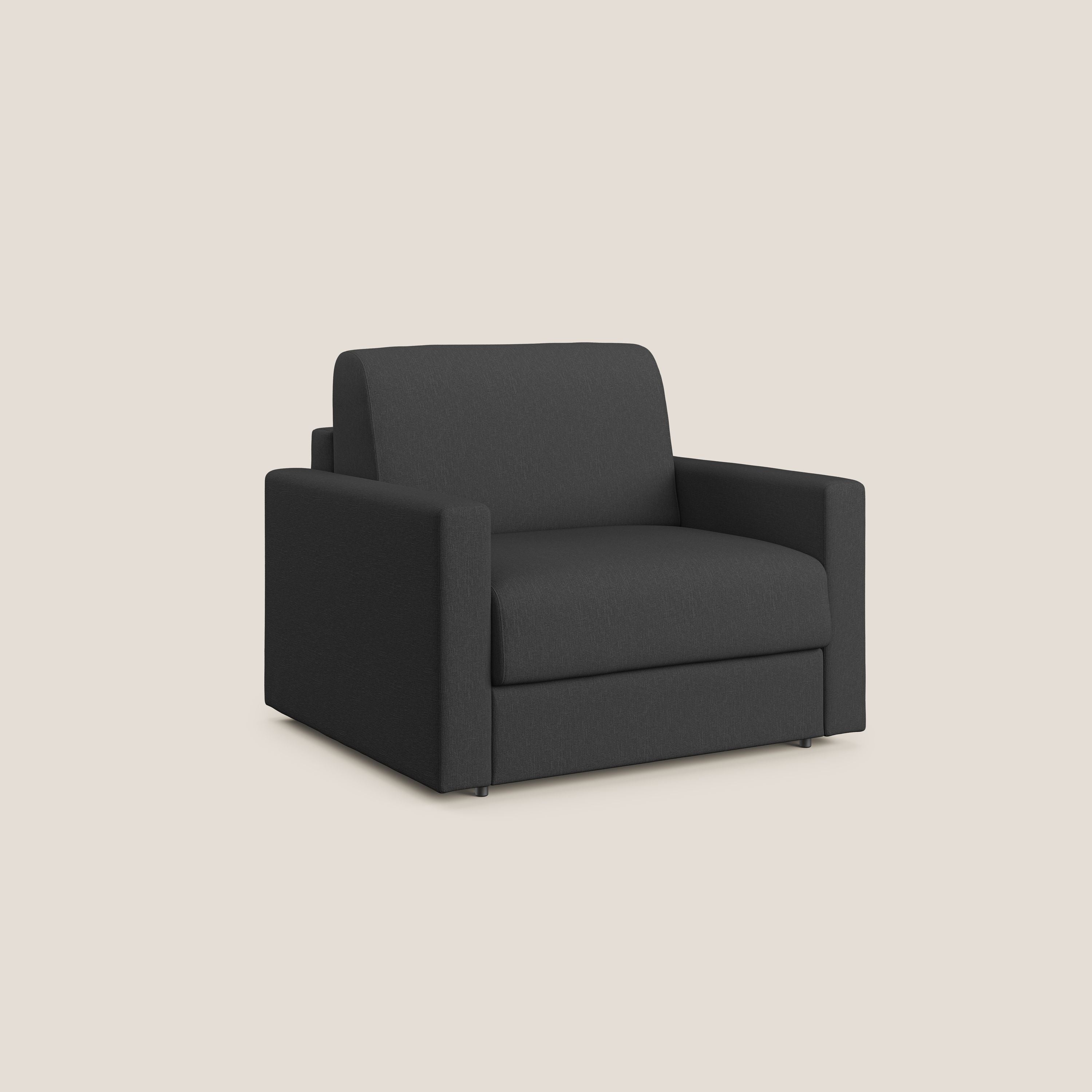 Chris Fauteuil convertible en tissu imperméable T13 anthracite - Image 3