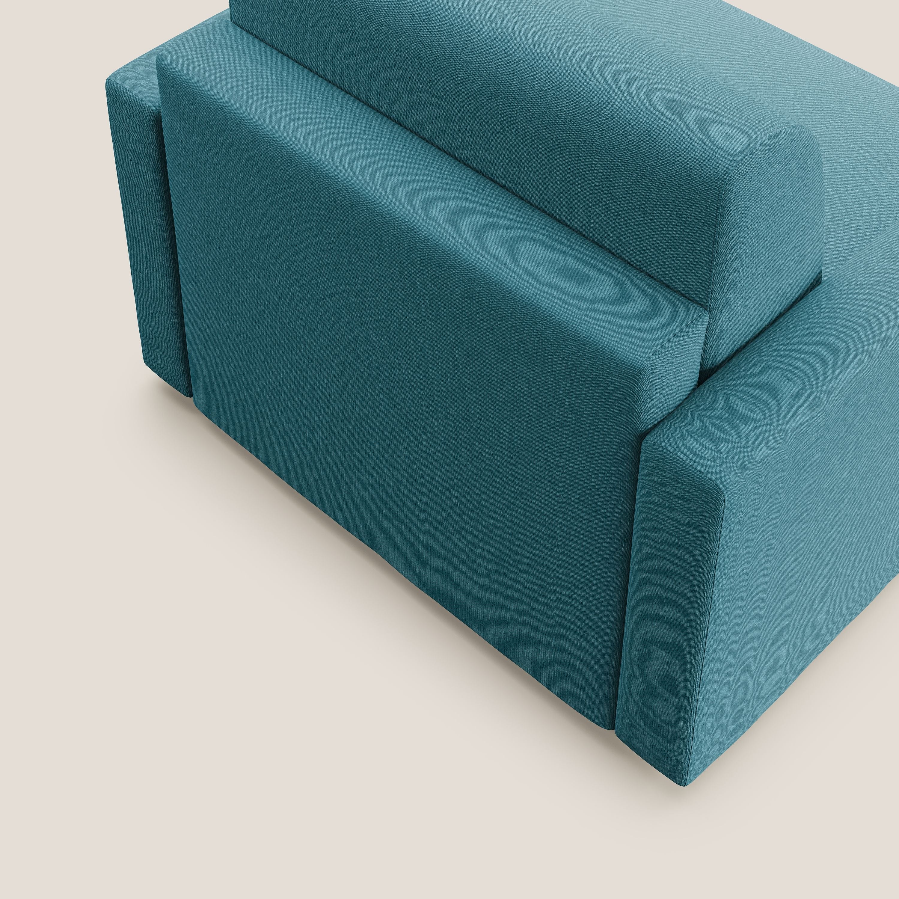 Chris Fauteuil convertible en tissu imperméable T13 azur - Image 6