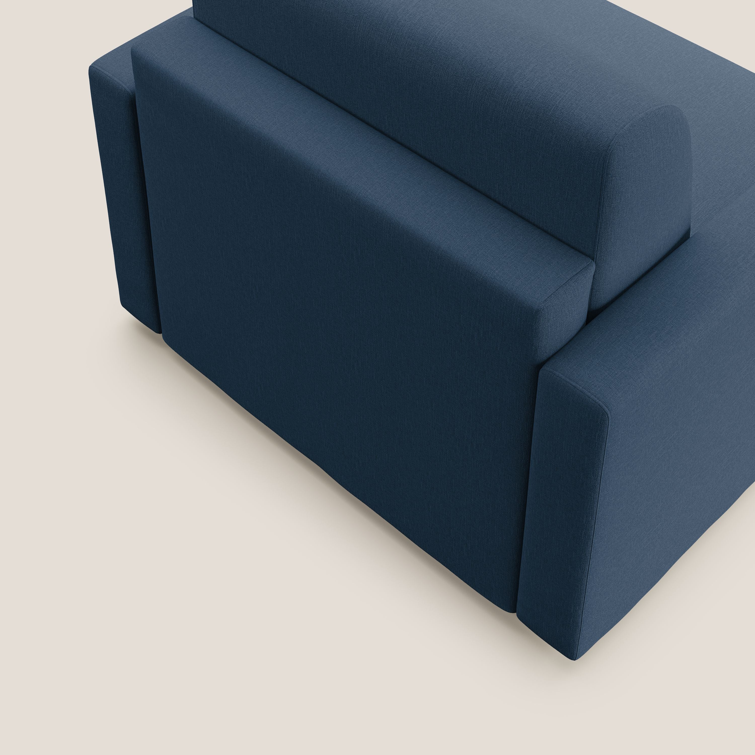 Chris Fauteuil convertible en tissu imperméable T13 bleu - Image 6